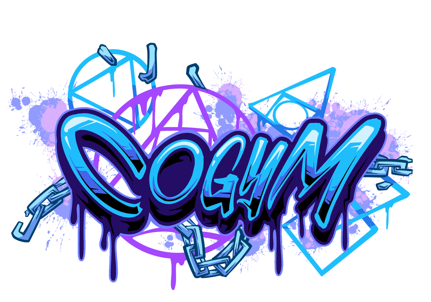 CoGym graffiti-style logo art