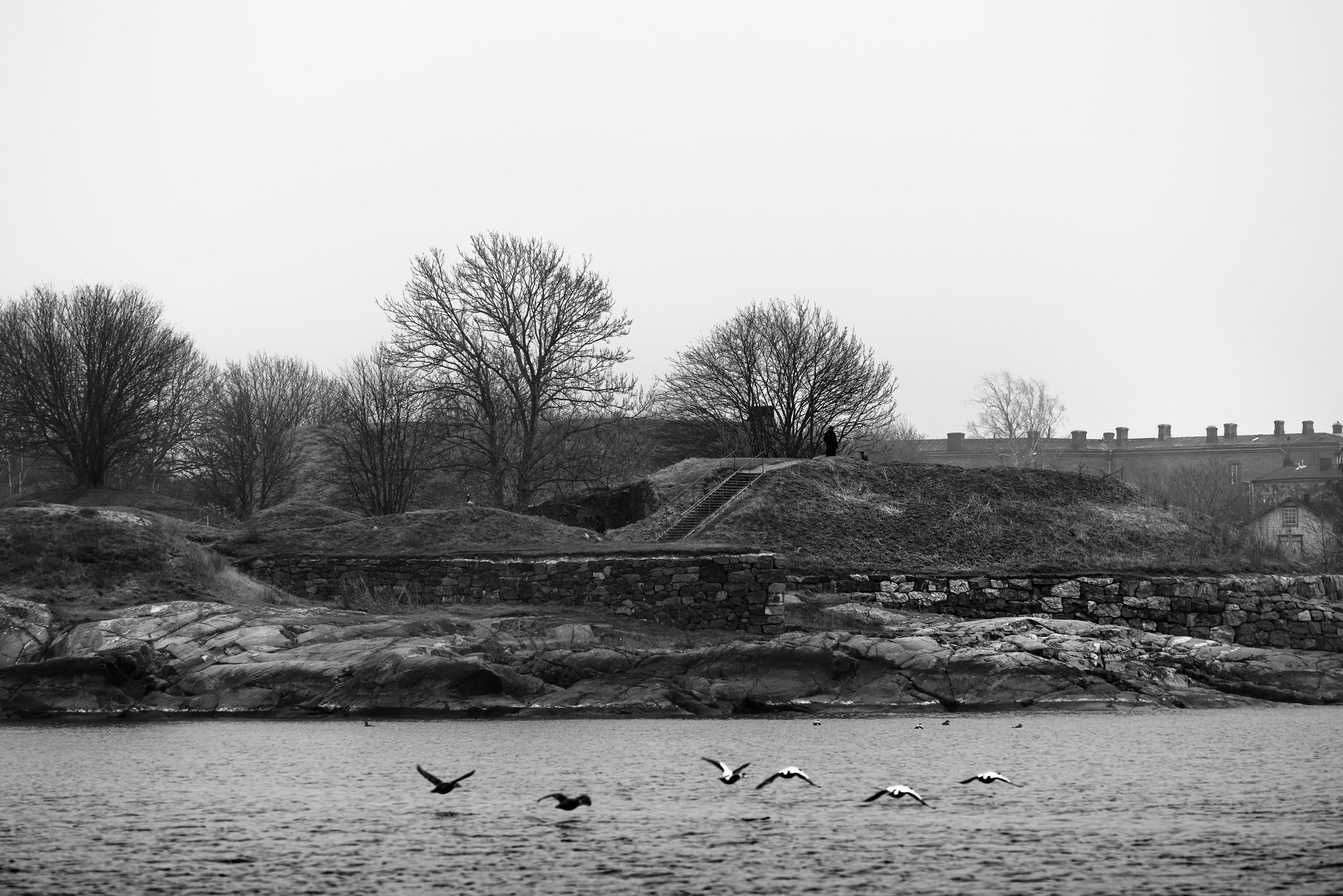 "The Stone Remains”
Trees and ruins echo in the memory of the hill.  A stillness that outlives all passing.