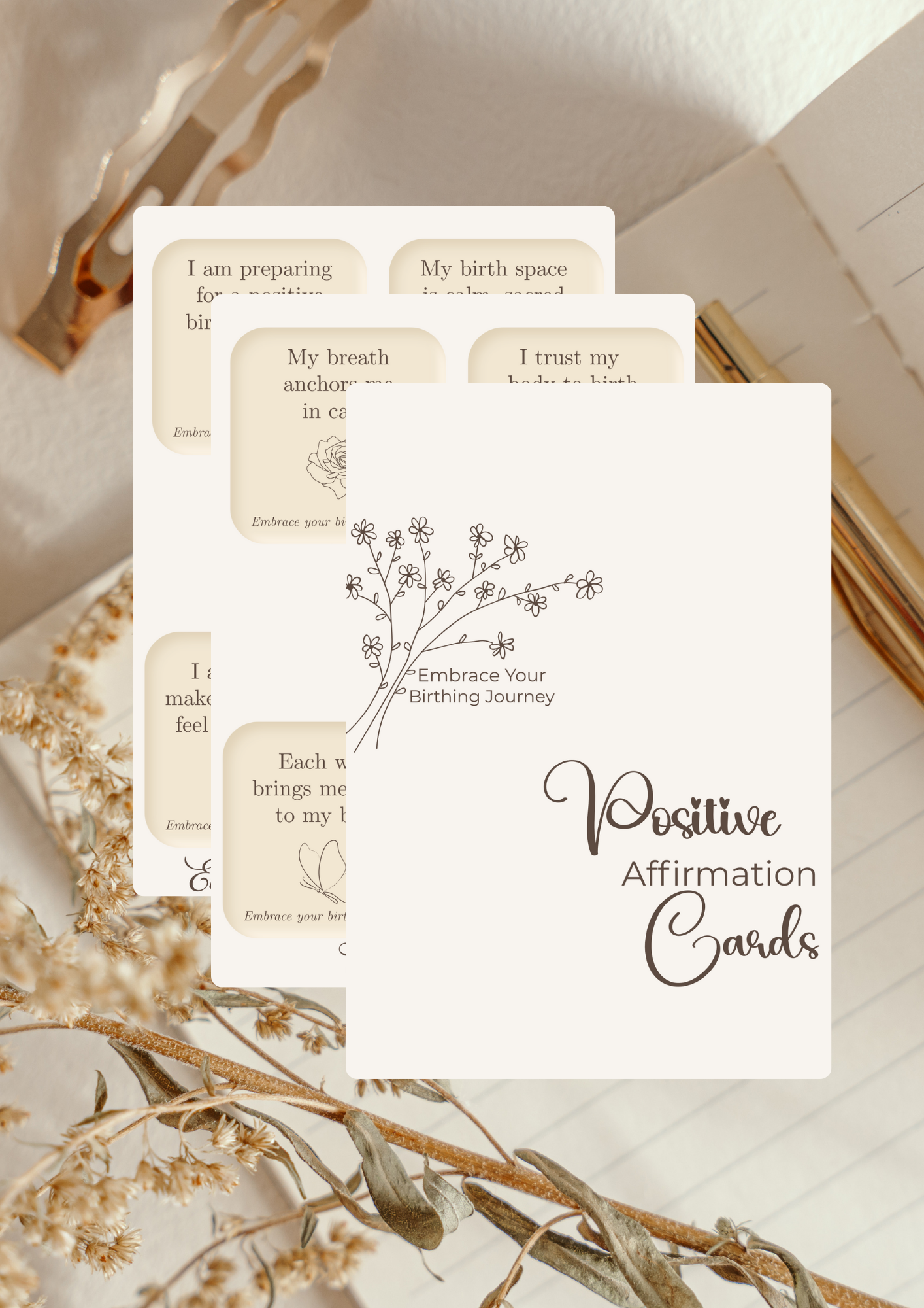 Positive Affirmation Cards