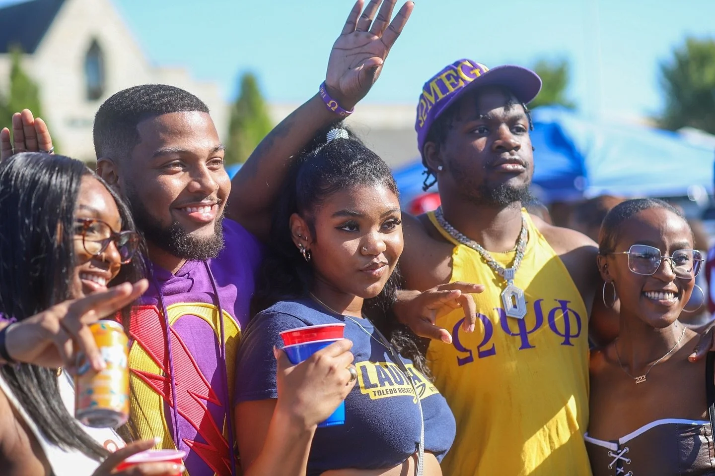 Tag who you see!
UT homecoming tailgate &rsquo;24 
#ut #universityoftoledo #tailgate #ayianaflixmylife