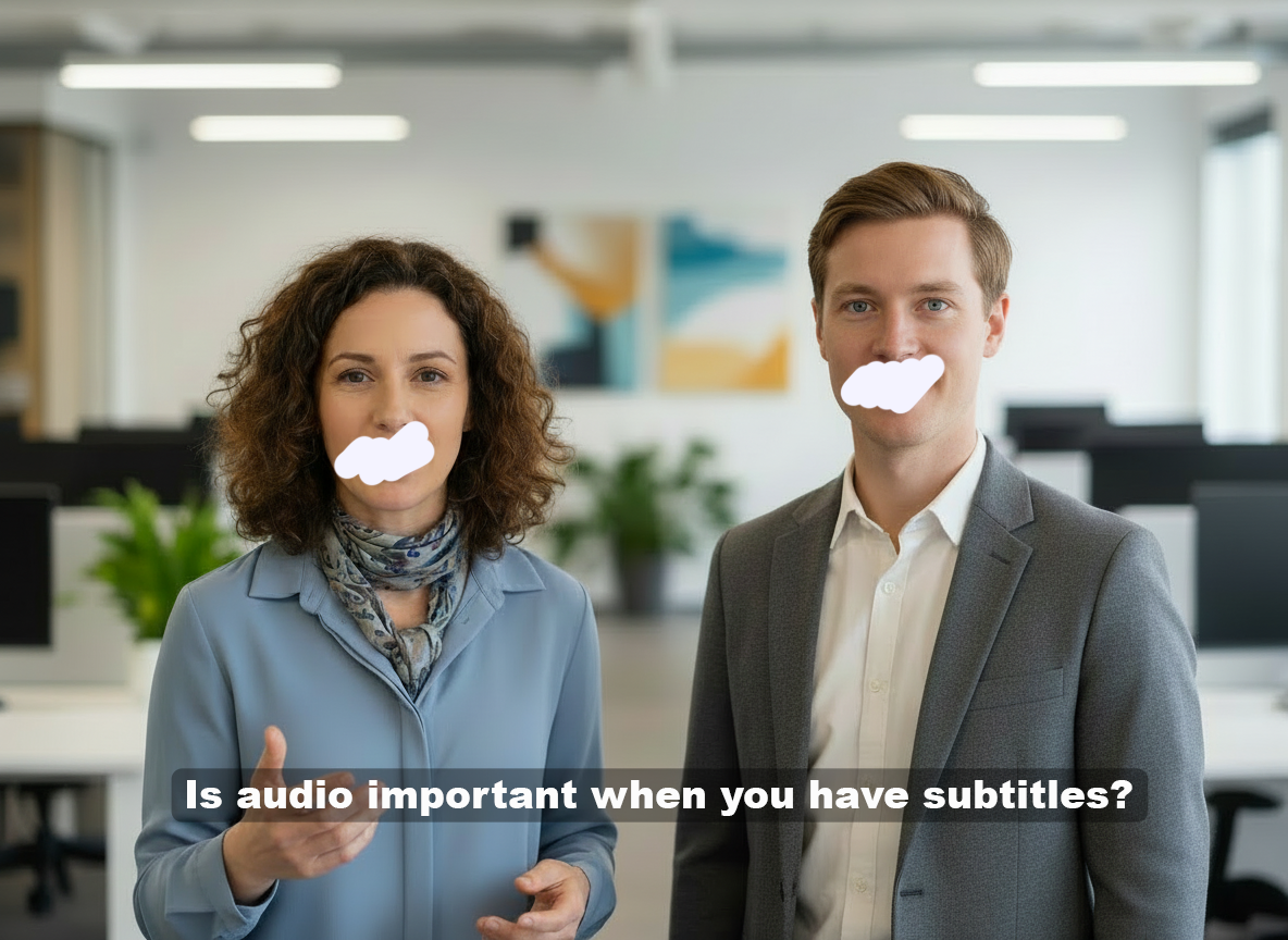 Say What? (Why Bad Audio Disconnects Viewers)