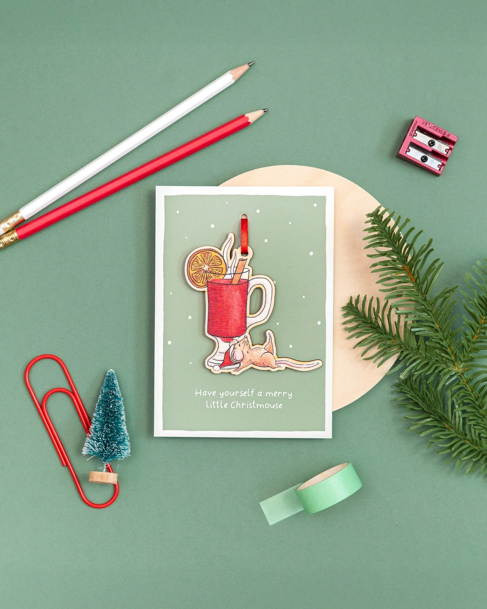 Have yourself a merry little Christmouse...

These punderful Christmas decorations were a joy to photograph for @wildlines.art - simple styling in keeping with previous shoots but with a sprinkle of festive decor 🎄

If you&rsquo;d like to book in an