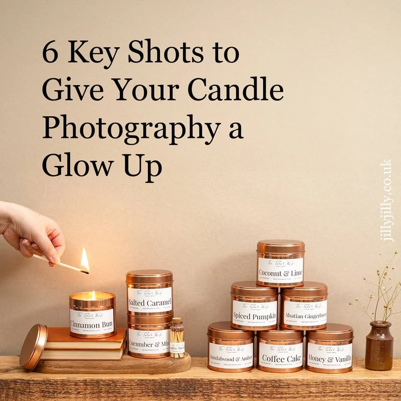 6 Key Shots to Give Your Candle Photography a&nbsp;Glow Up