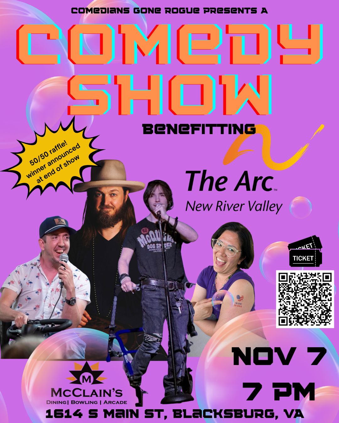 Comedy Show benefitting Arc NRV
