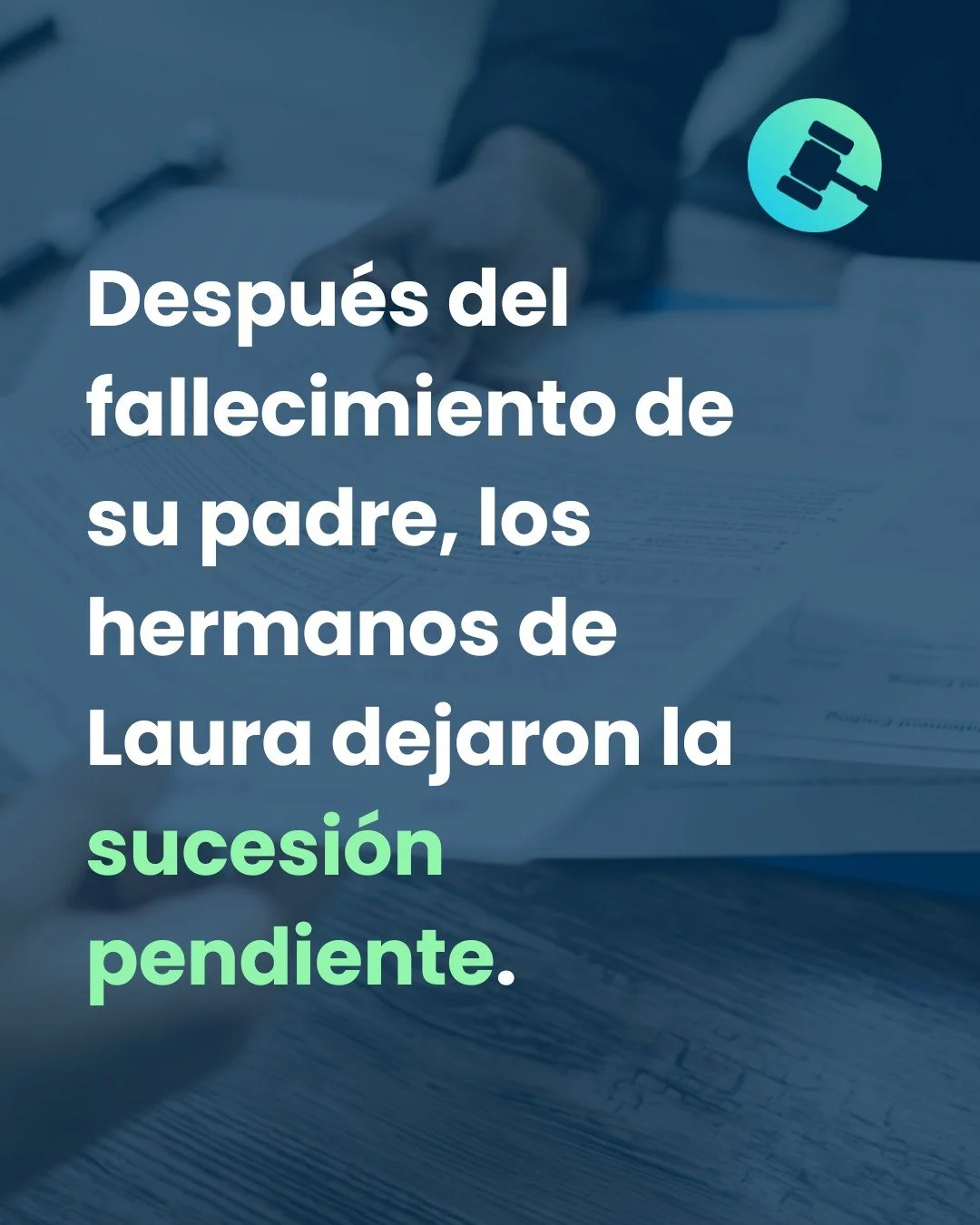 Cuando una sucesi&oacute;n se posterga, los problemas crecen. 
Podemos ayudarte a que terminar con ellos para siempre.