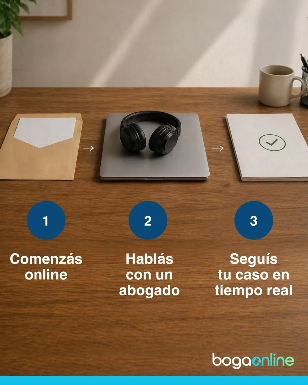 Empezar un reclamo legal puede parecer complejo&hellip; pero no tiene por qu&eacute; serlo.

Te guiamos en cada paso para que sepas exactamente qu&eacute; hacer y qu&eacute; esperar.

Simple. Claro. Sin vueltas.
👉 Empez&aacute; tu caso en minutos