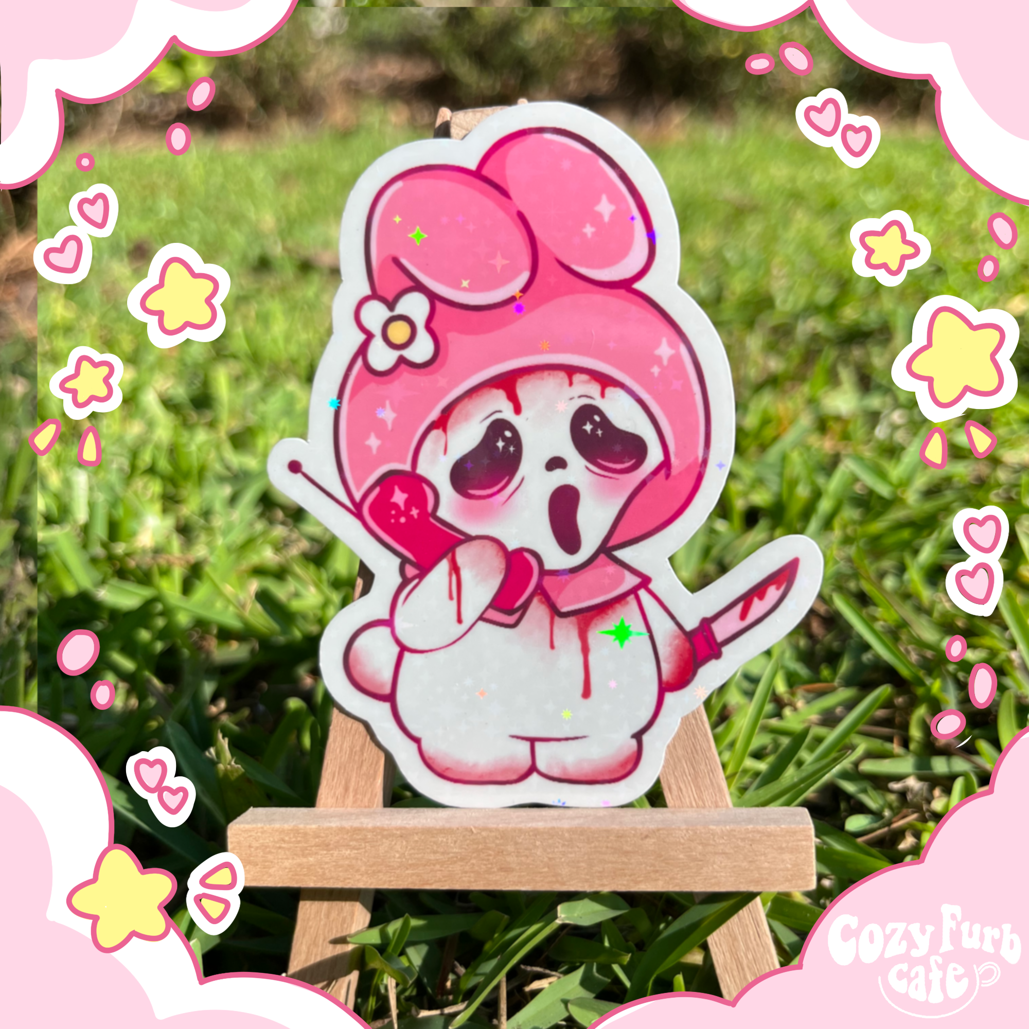 Scary Melodie Sticker