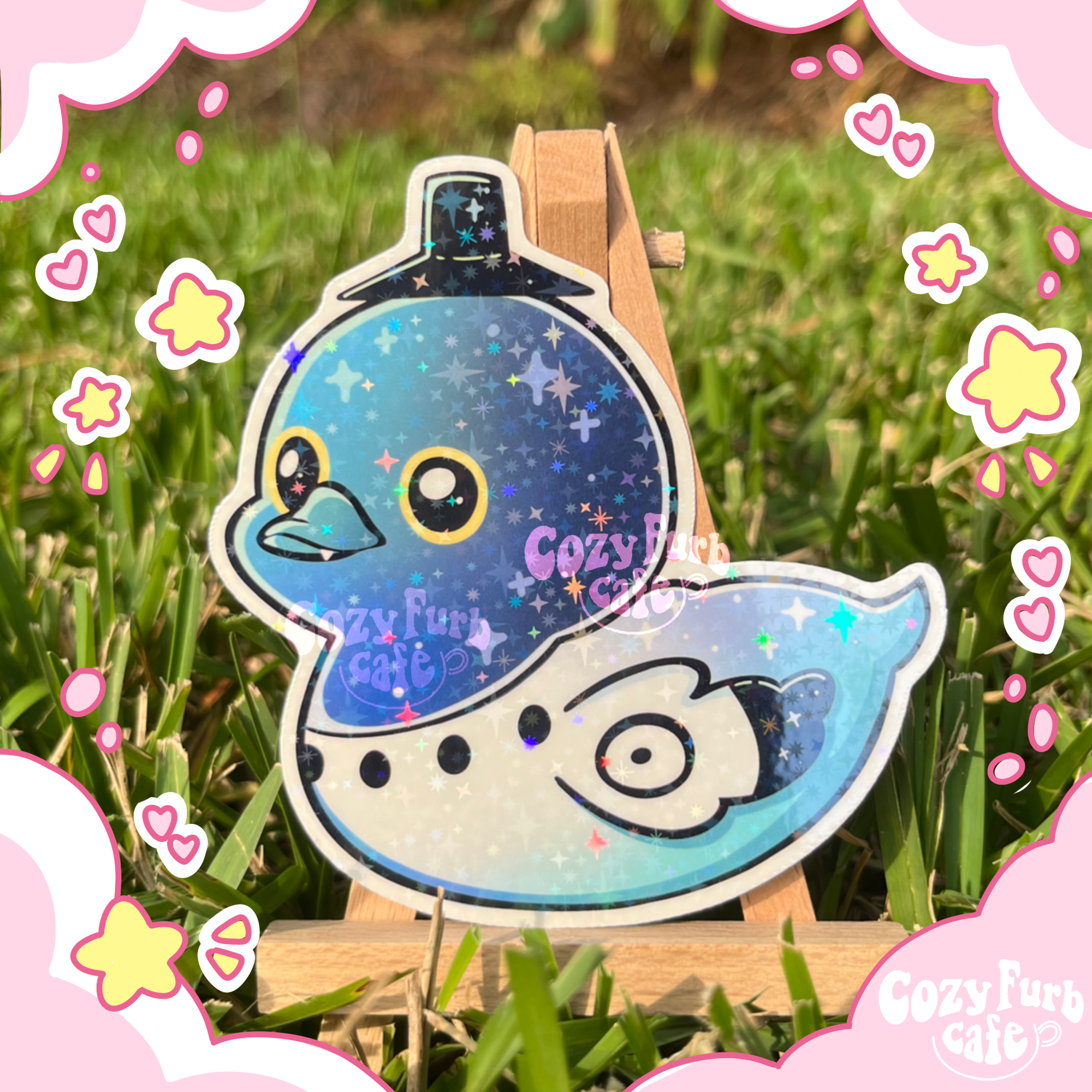 Demon Duckie Sticker