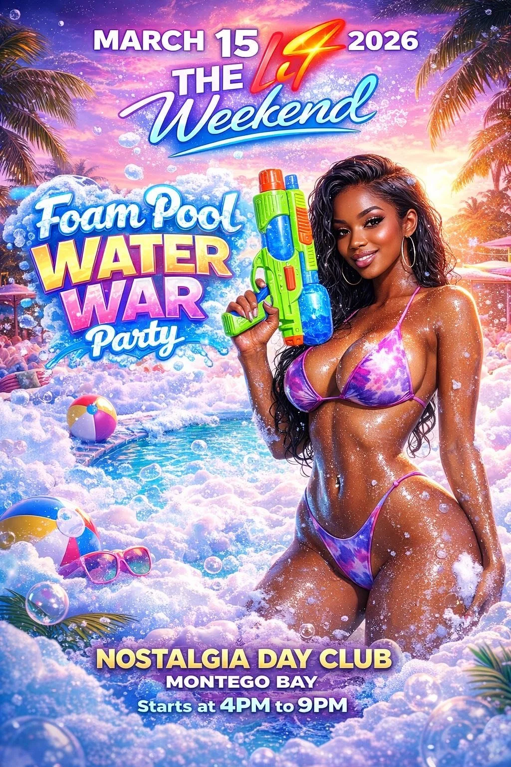 Wet Wata War Day Pool Party