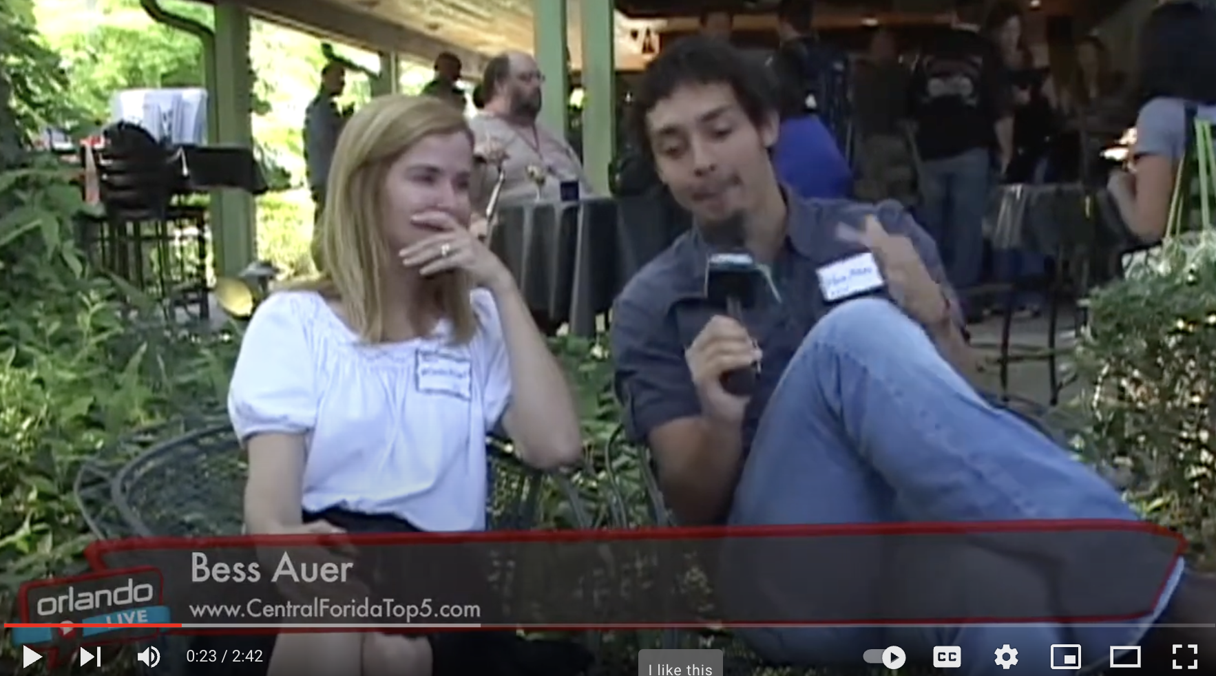 Orlando LIVE - Florida Film Festival 2011 - Bess Auer Interview