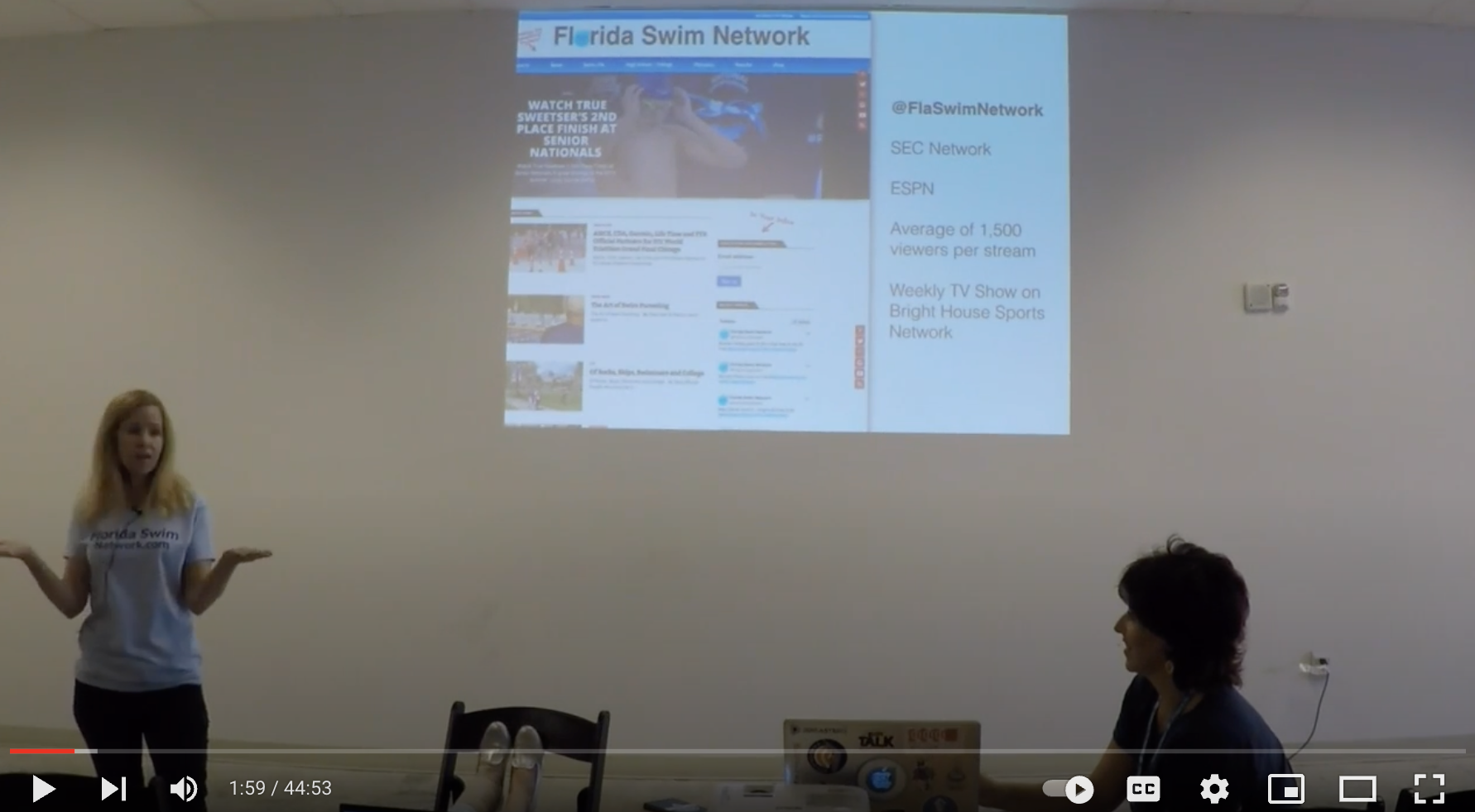 WordPress TV: Bess Auer - Live Streaming on a WordPress Site