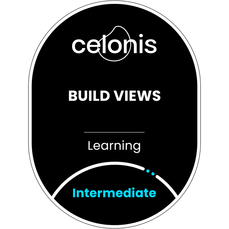 Celonis Certified Build Views