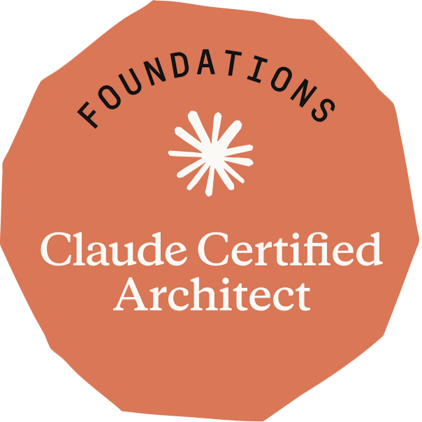 Claude Certified Architect - Official Badge