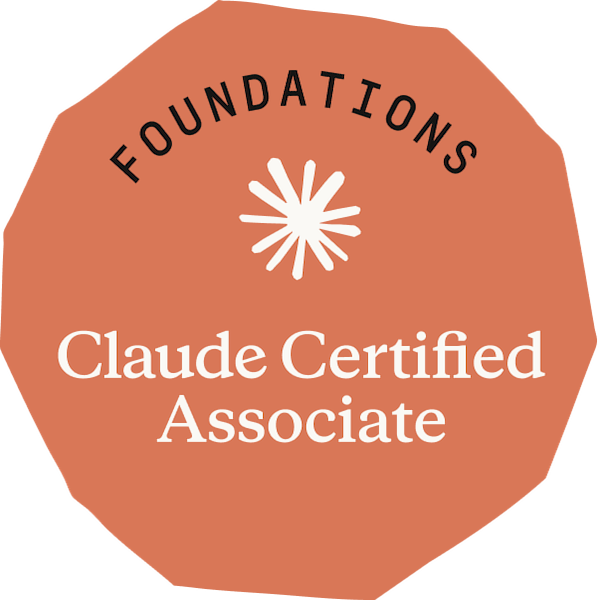 Claude Certified Associate - Official Credential Badge