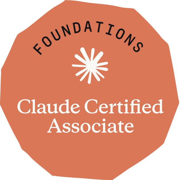Claude Certified Associate - Official Badge