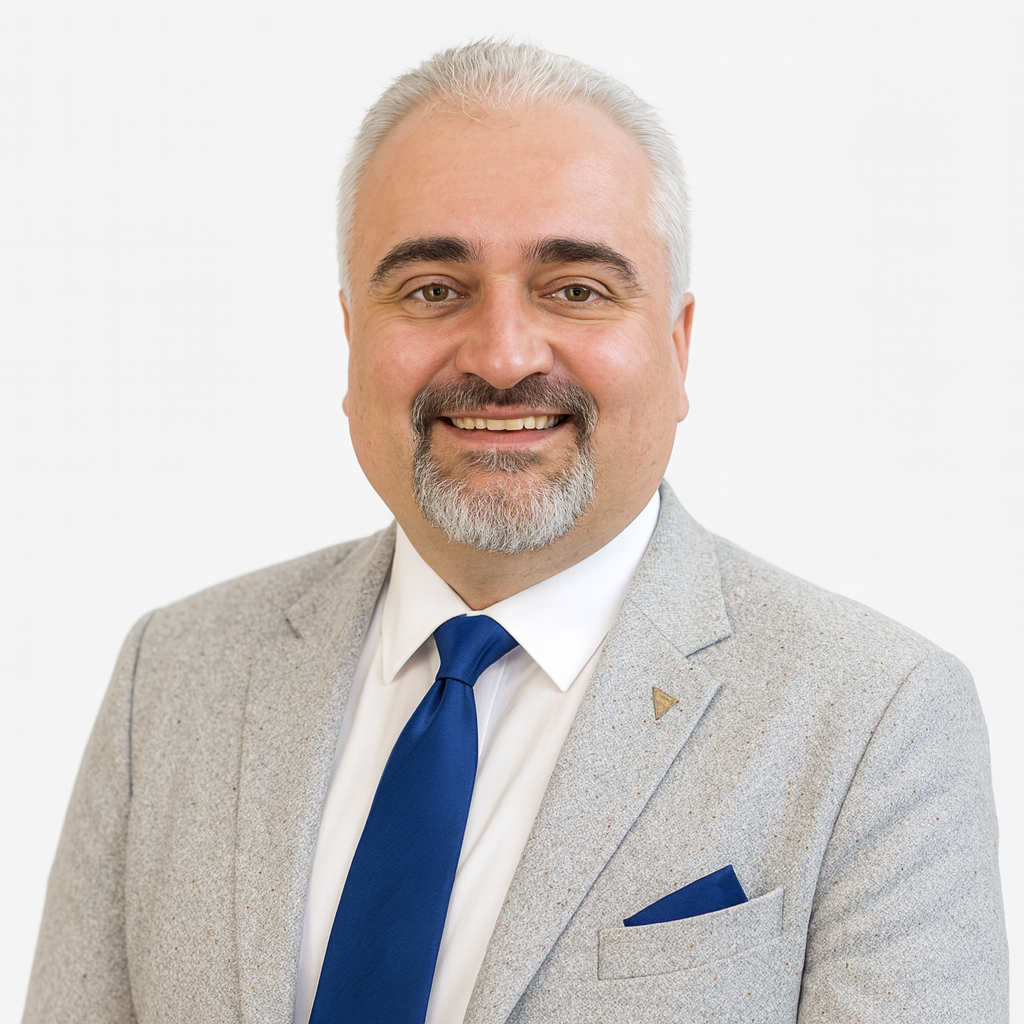 Gülen ve bir grup kişinin olduğu sosyal bir etkinlik, erkekler ve kadınlar bir arada, arka planda ağaçlar ve açık hava çevresinde.