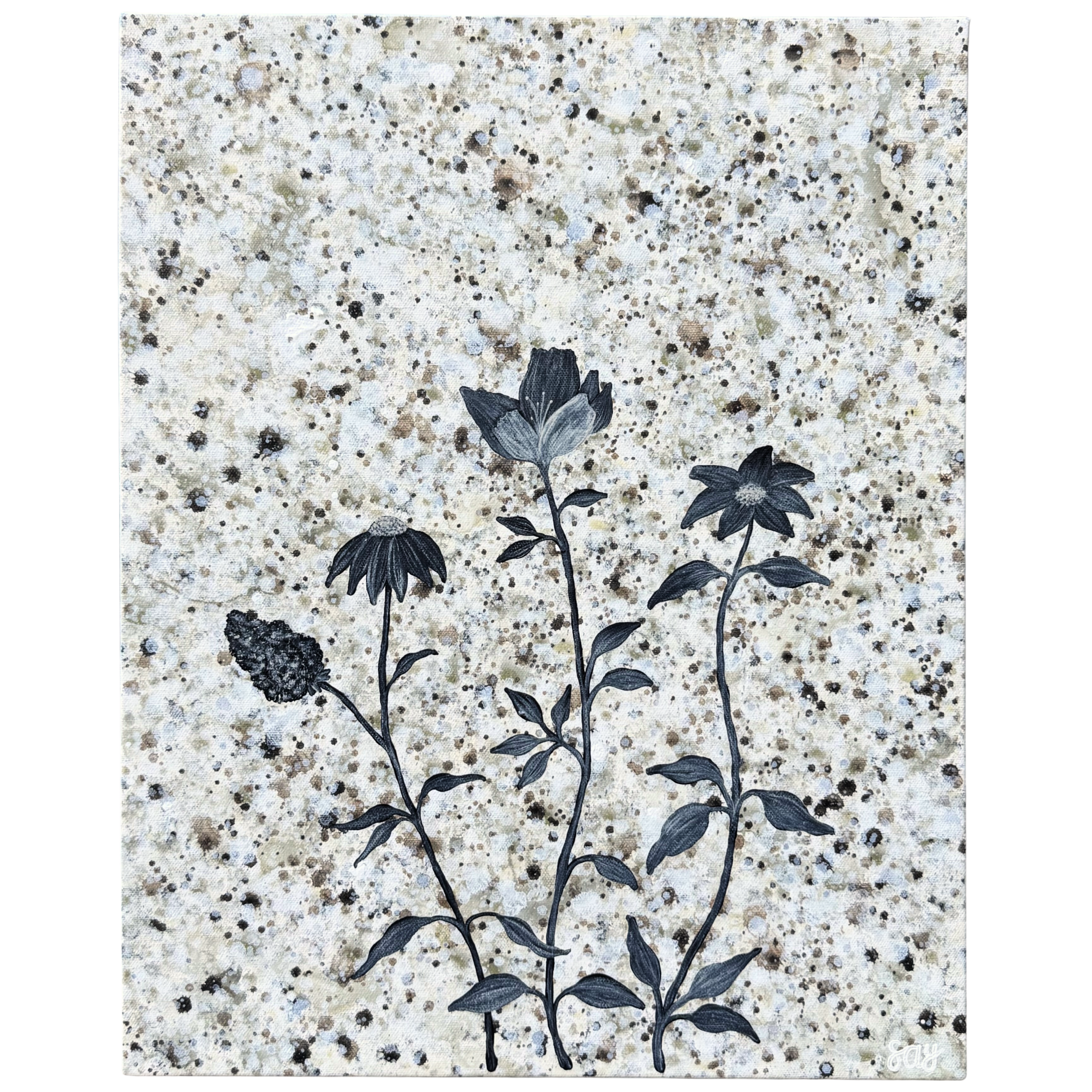 Granite Mosaic Garden I