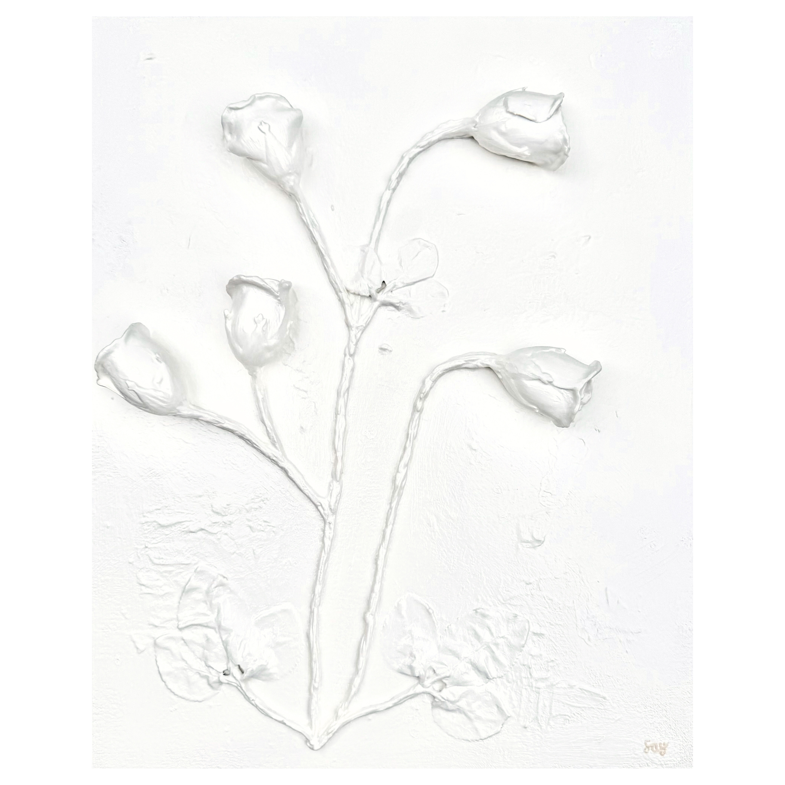 Winter White Tulips IV