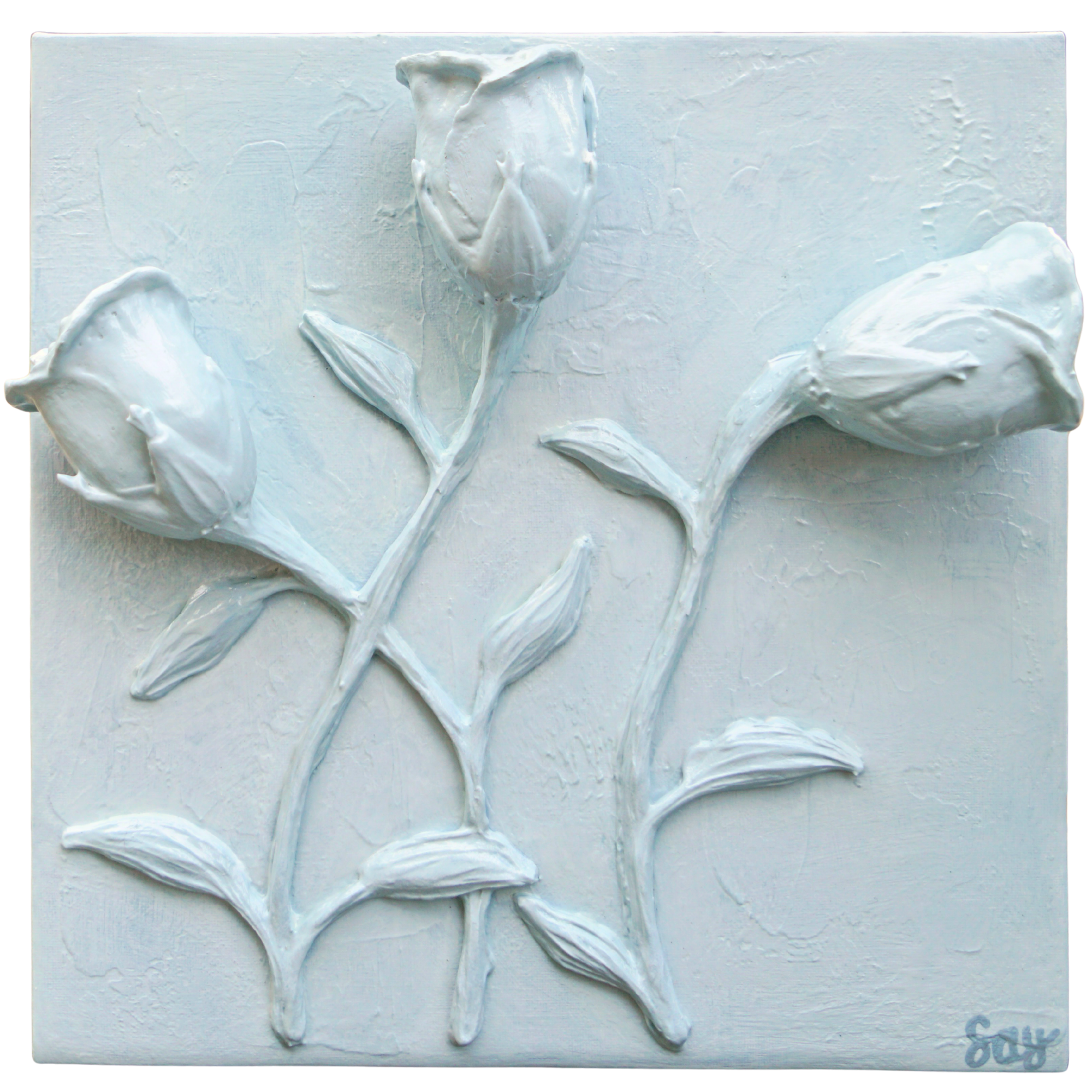 Misty Blue Tulips II