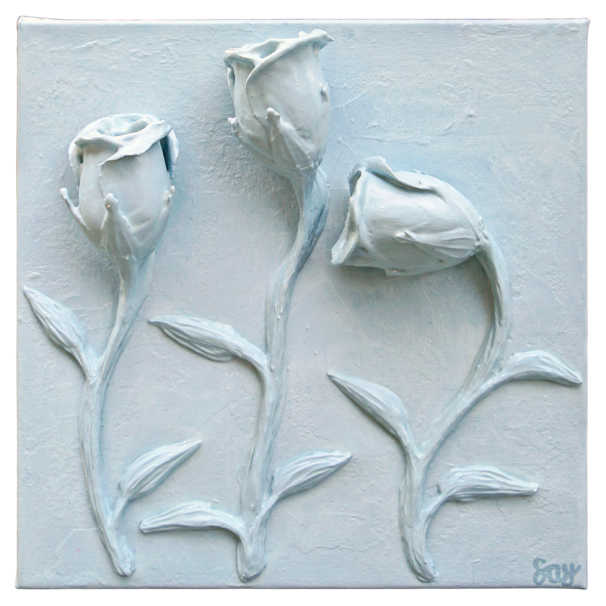 Misty Blue Tulips IV