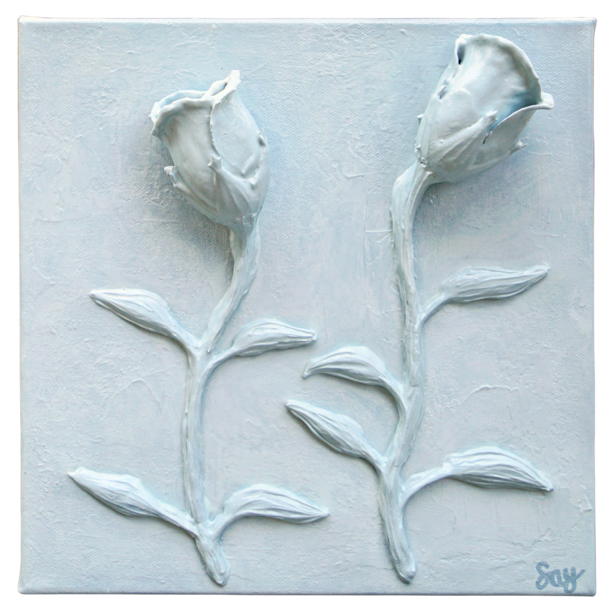 Misty Blue Tulips III