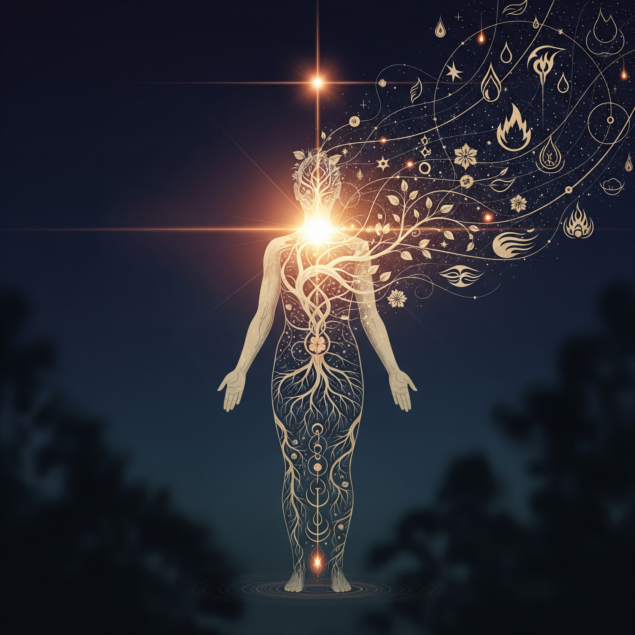 Digital Reiki energy card — animated greeting card and ritual blessing by Elizabyth Mumm.