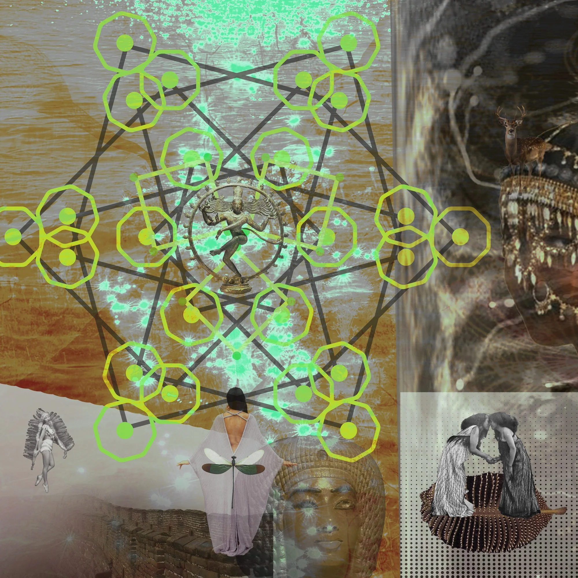 The Goddess Writes Herself in Geometry and Light