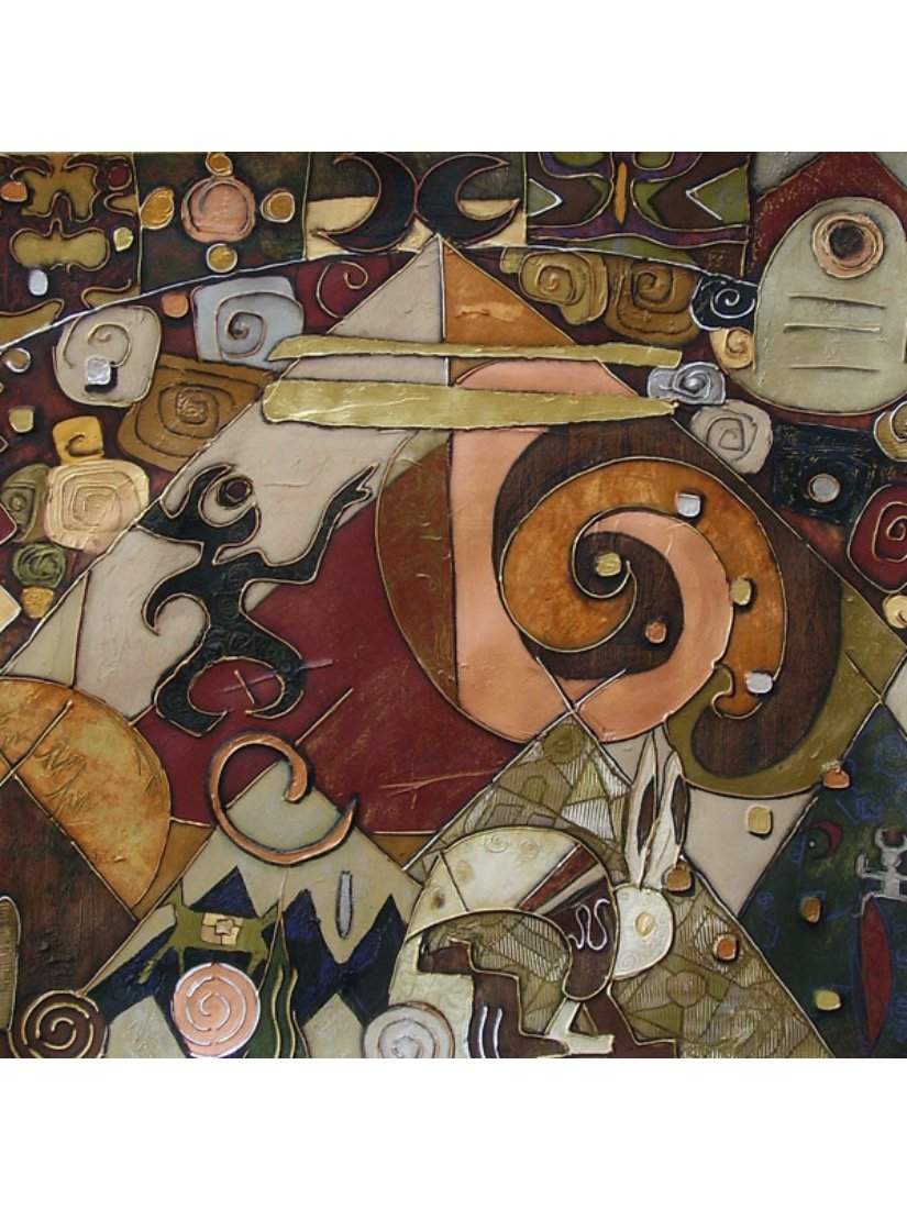 Primitive Abstract: Earth & Spirit