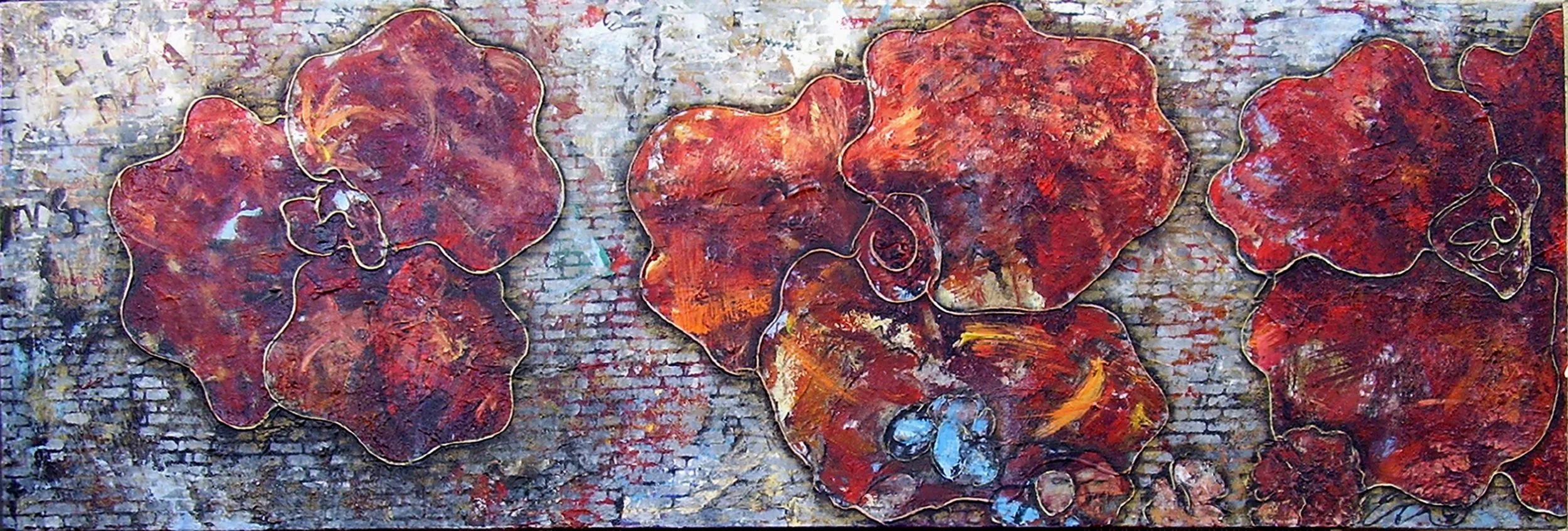 Mental Landscape with Flowers