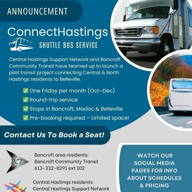 Connect Hastings - Shuttle Bus Service to Belleville