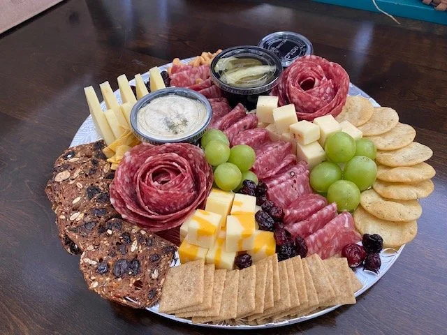 Wattle & Daub charcuterie round platter