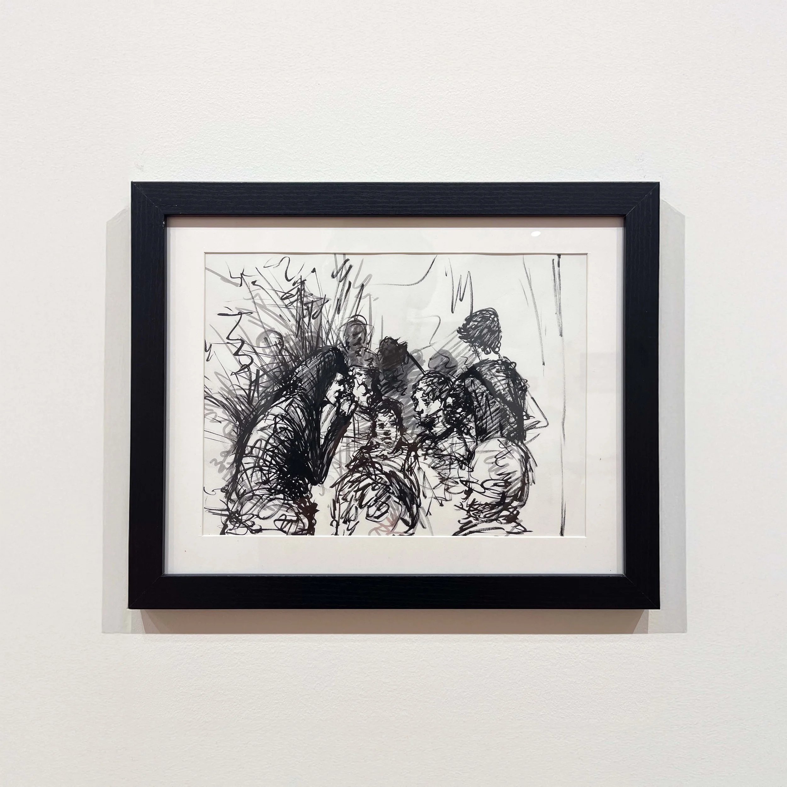 Brandon Geurts,
Thou at St. Stephens, 2025,
Marker and ink on paper, 9” x 12”,
$250, Frame included