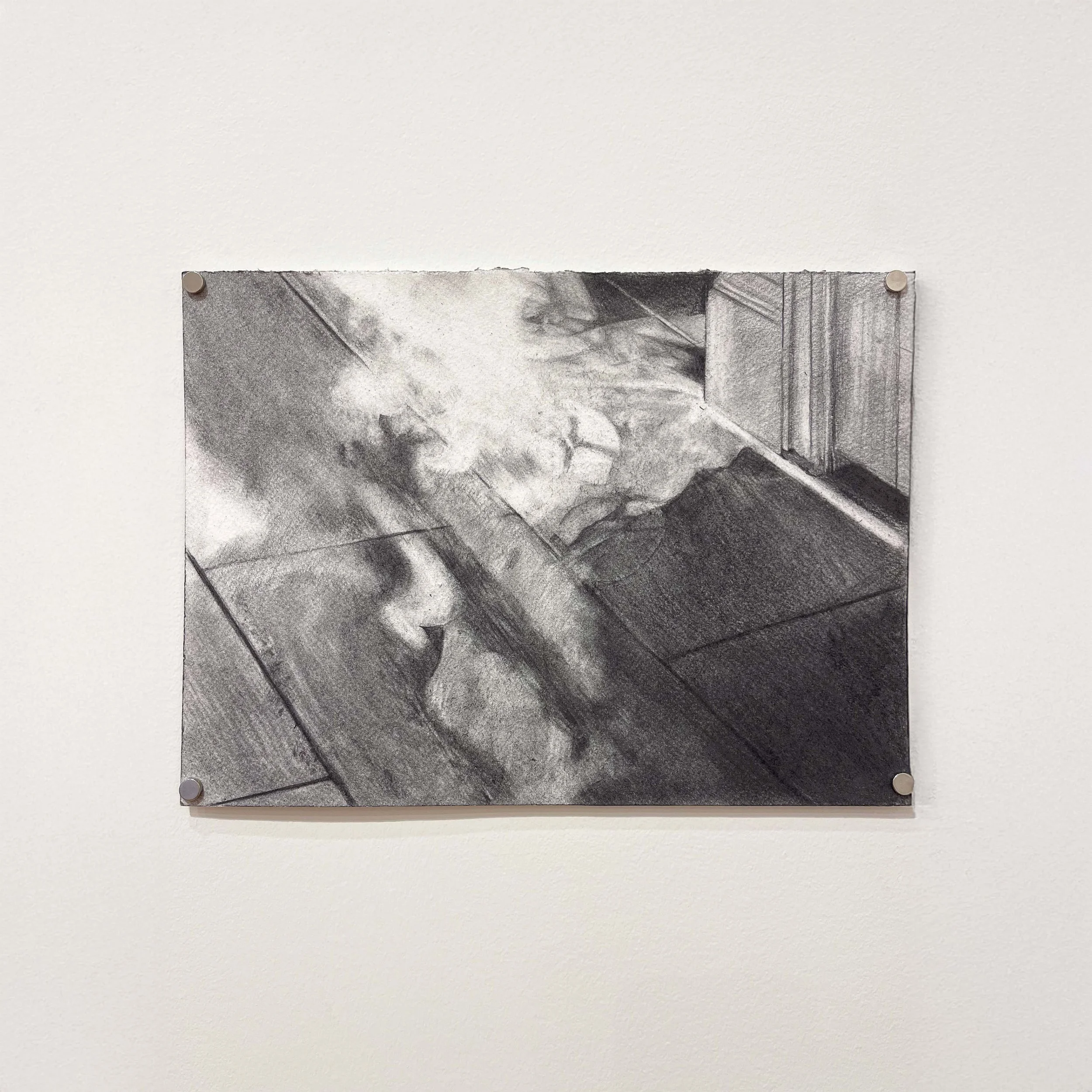 Amara Uvalle-Ordoñez,
Feel You There (Original), 2024,
Graphite on paper, 10” x 13”,
NFS