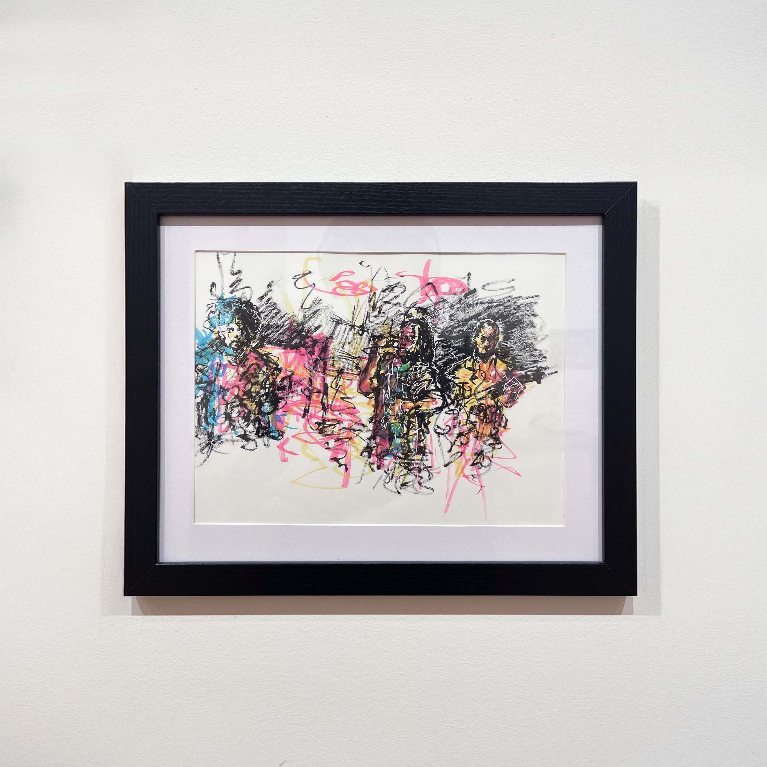 Brandon Geurts,
Soul Glo at Black Cat, 2024,
Marker and ink on paper, 9” x 12”,
SOLD