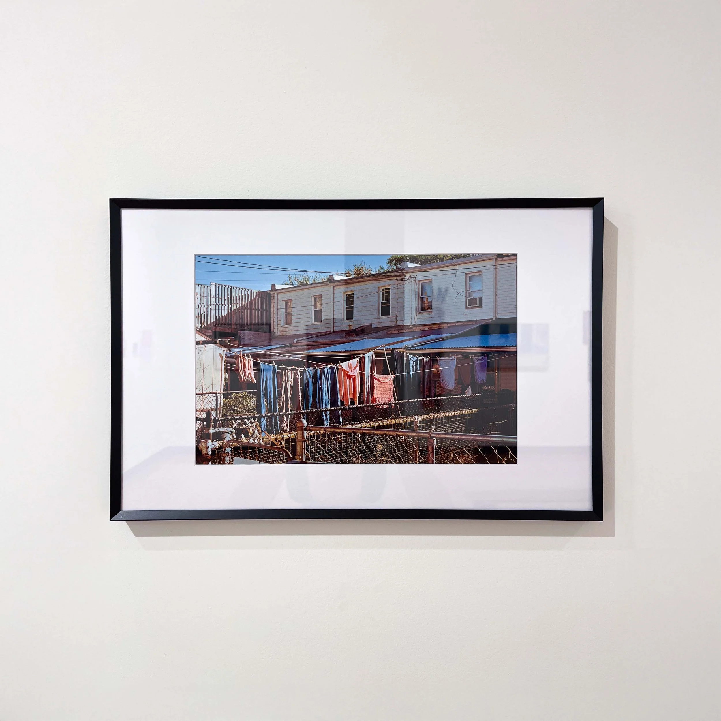 Amanda Wall,
Remington (Baltimore), 2024,
35mm negative photograph, 8” x 12”,
$300, Frame included