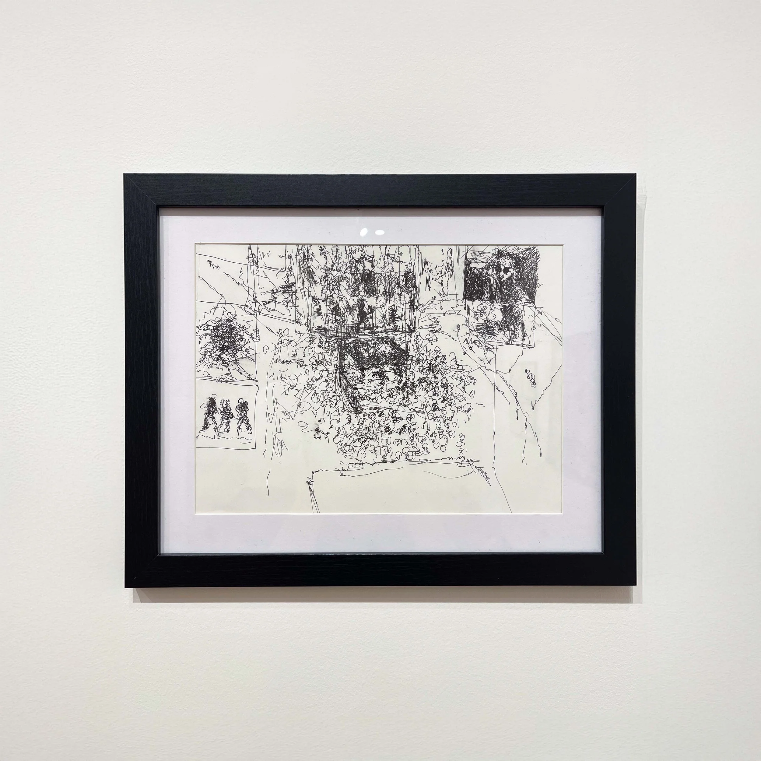 Brandon Geurts,
Nine Inch Nails at Capitol One Arena,
2026, Ink on paper, 9” x 12”,
$250, Frame included