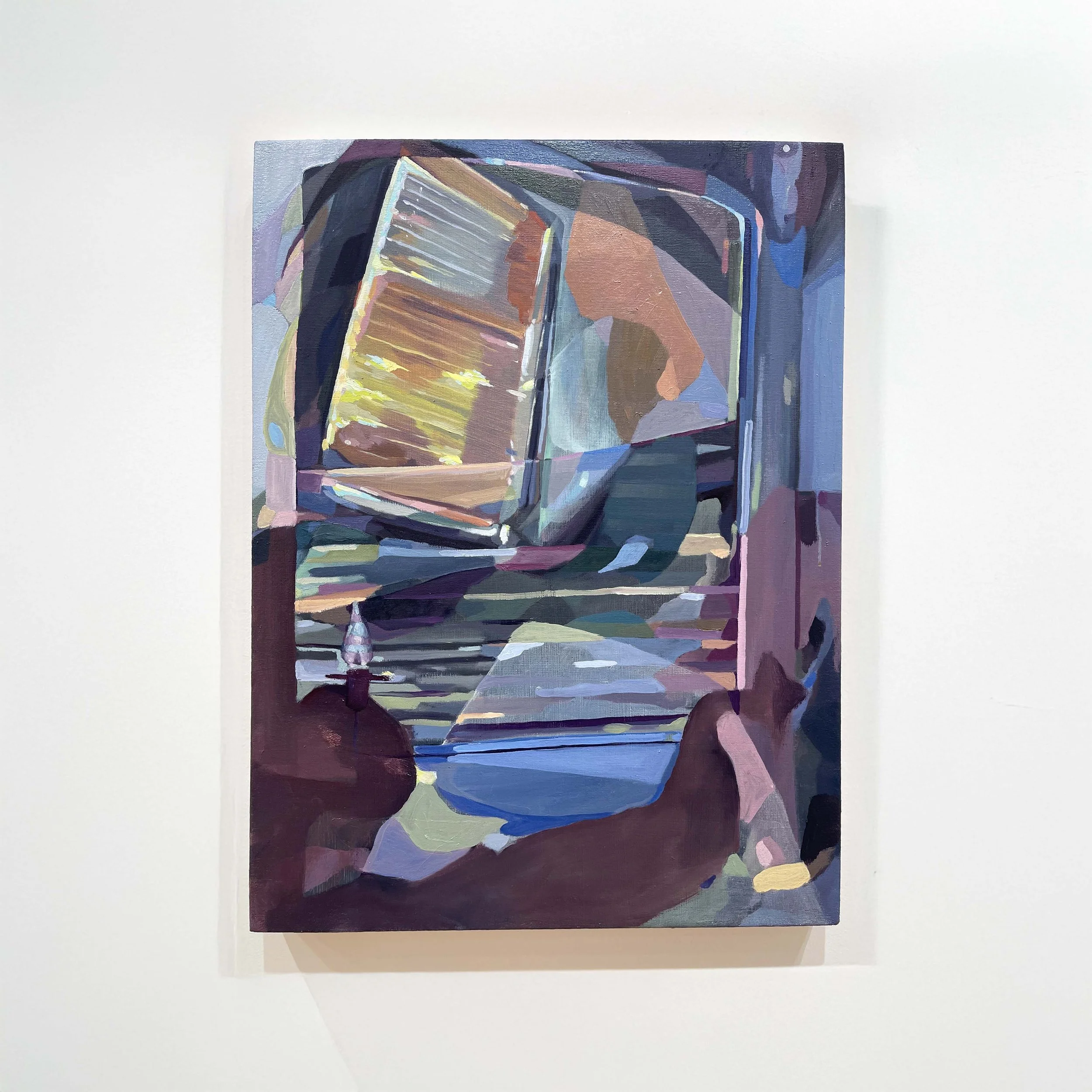 Bo Krasnai,
Morning Weight, 2025,
Oil on canvas, 24” x 18”,
$500