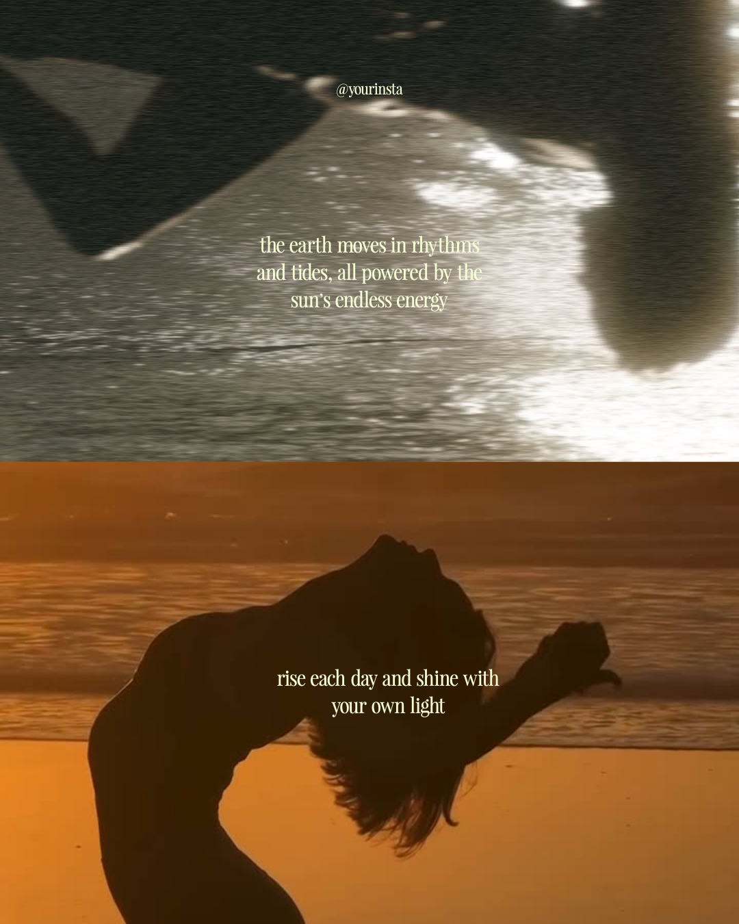 The Earth Moves in Rhythms 