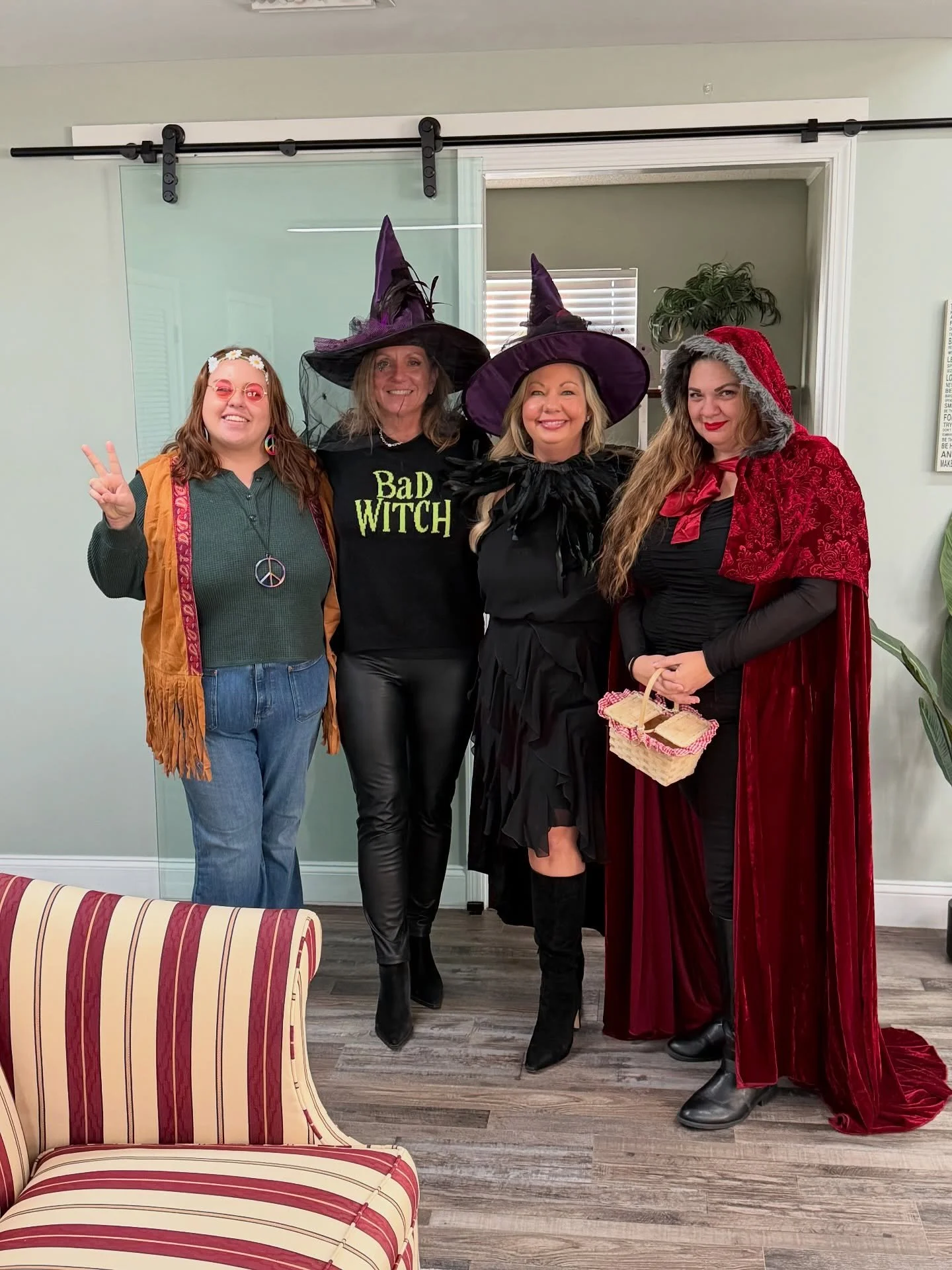Are you a good witch or a bad witch? 💙🧙&zwj;♀️😉

Happy Halloween from a few of our team members at Jessica Lyng Insurance!