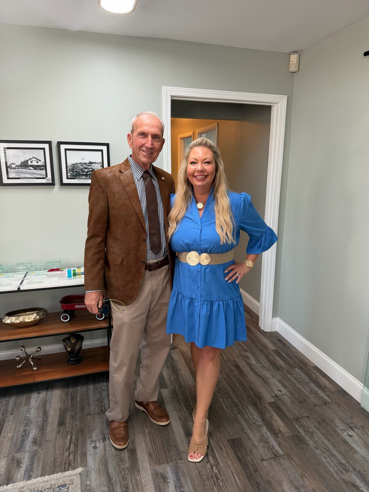 We had a wonderful visitor at the office today! Coach Winston Chester, Bay District Schools Board Member and host of the longggg-running (and only daily) local TV show, Panhandle Outdoors. 🦃 

It&rsquo;s always inspiring to connect with community le