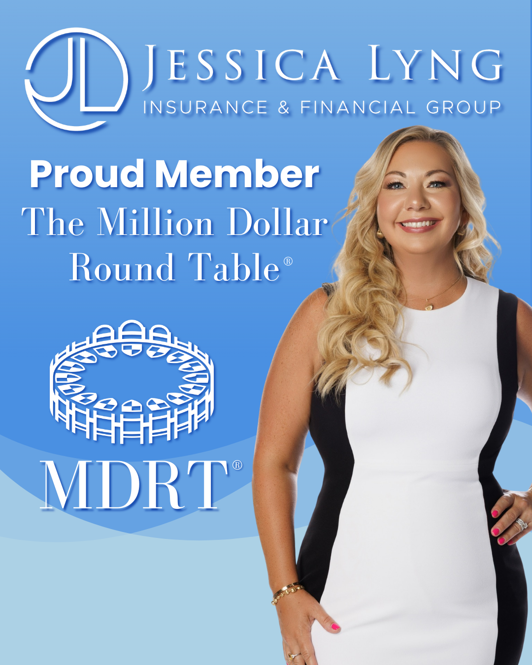 🏆 Jessica Lyng Earns Prestigious MDRT Membership for 2025 Production