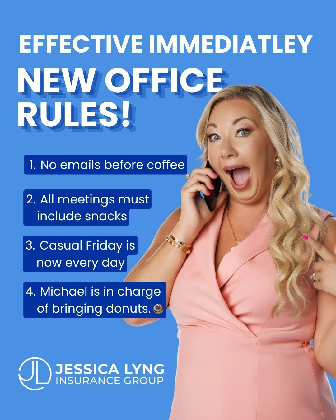 We&rsquo;re still debating number 4&hellip; 🍩
.
.
.
.
.
Happy April Fools!

#aprilfools #jessicalynginsurance