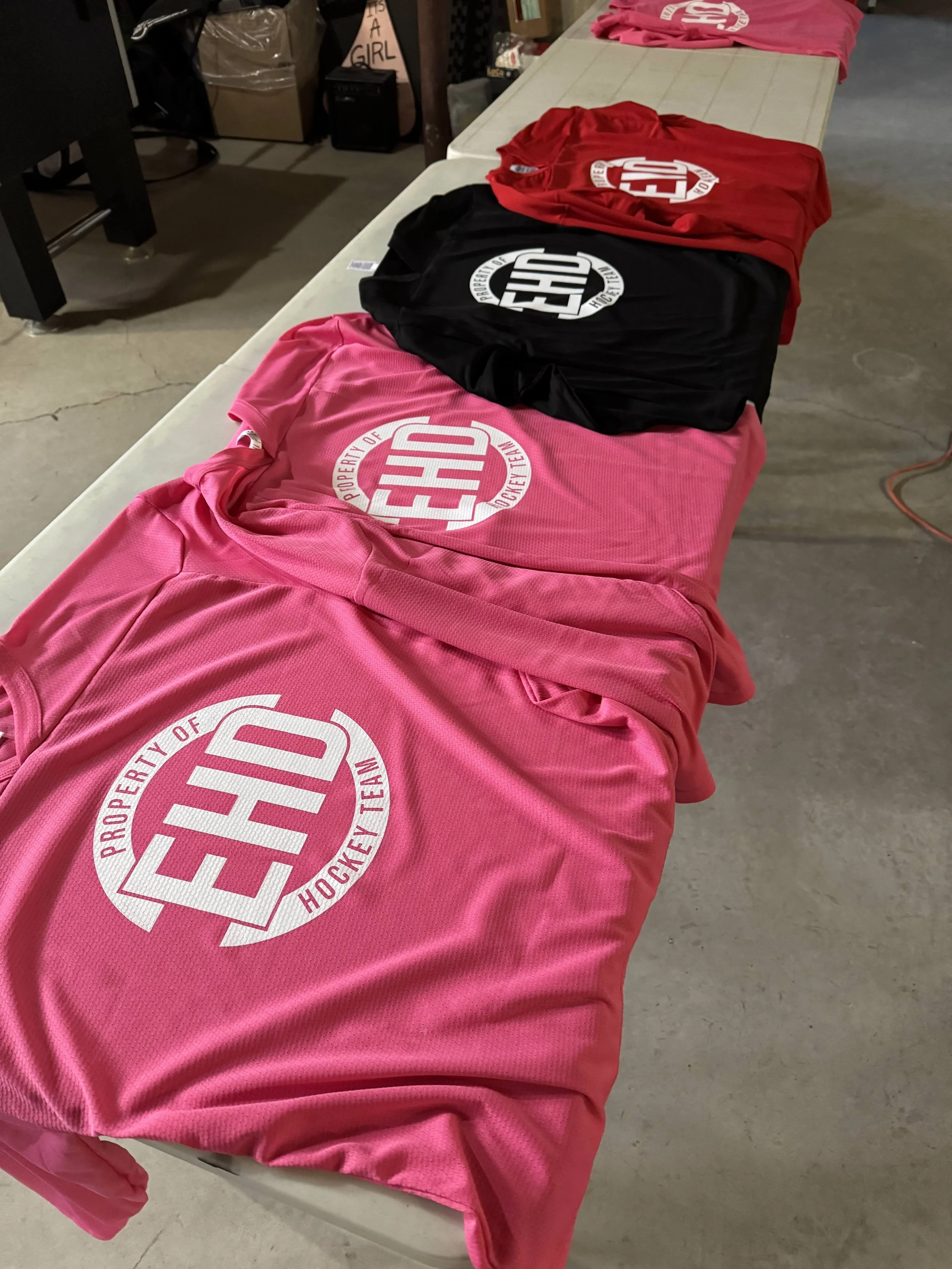 Screen Printed Jerseys