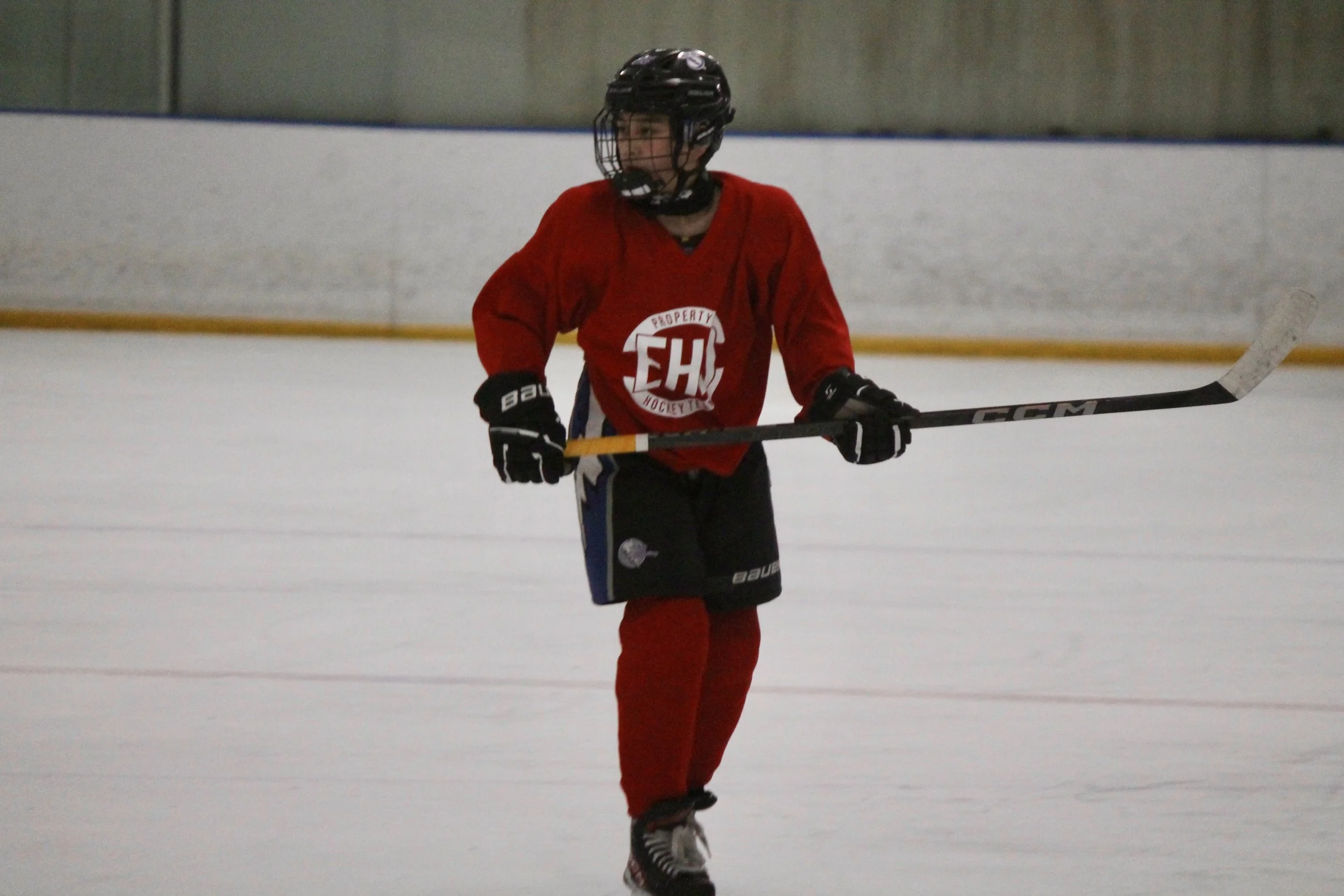 Custom Screen-Printed Jersey in Action for Etobicoke Hockey Development Winter League