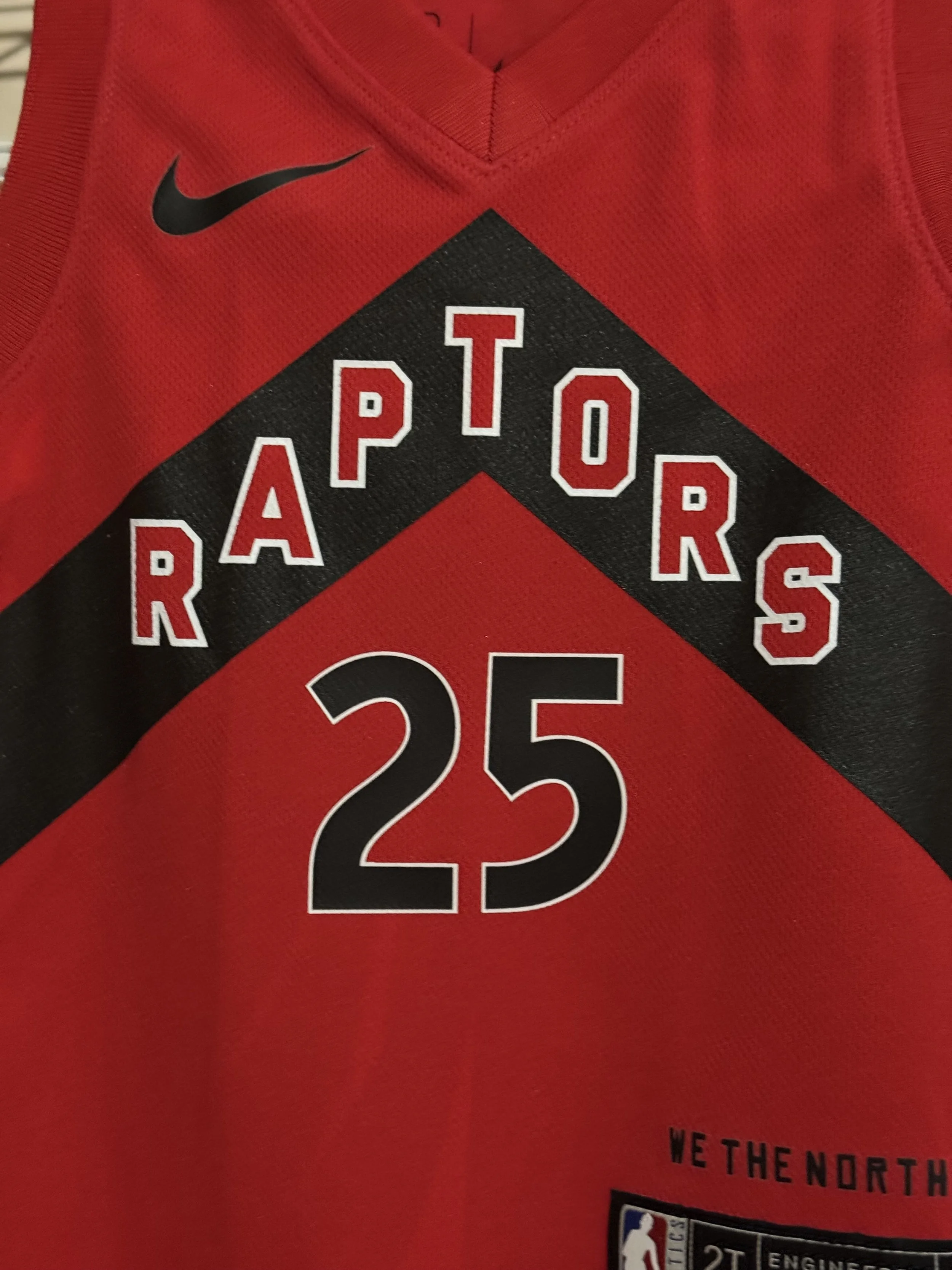 Customized NBA Raptors Jersey