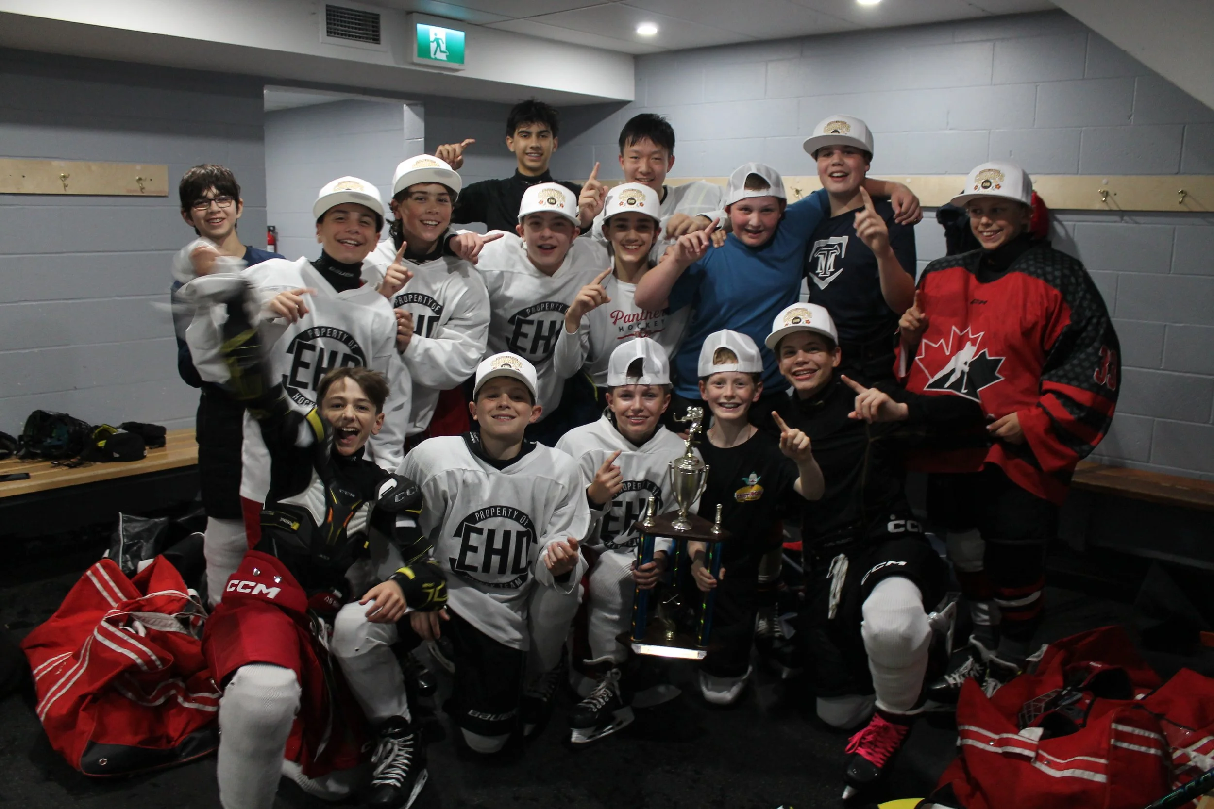Custom Jerseys and Hats for Etobicoke Hockey Development Winter League