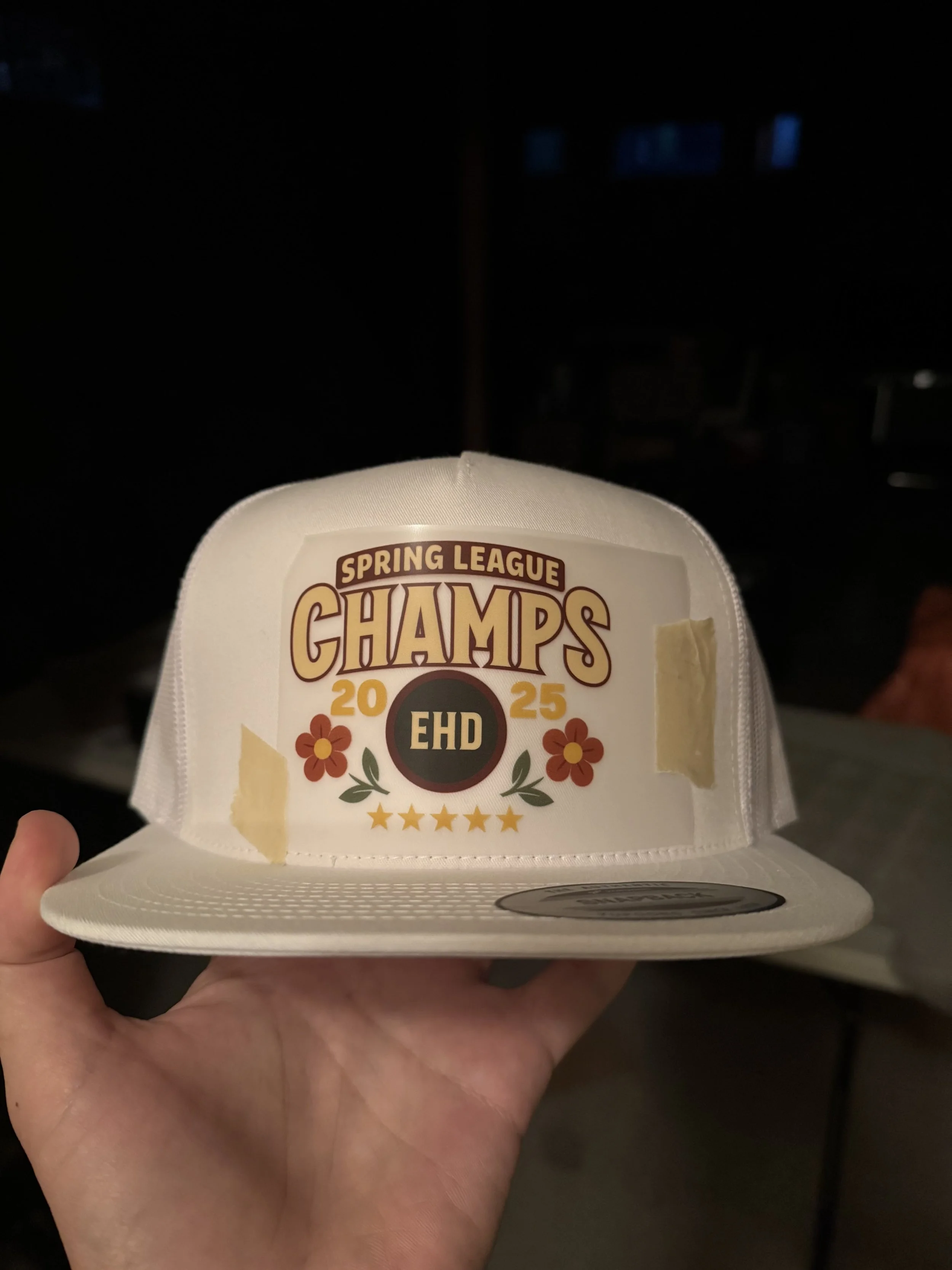 Custom DTF Hats - In Porgress