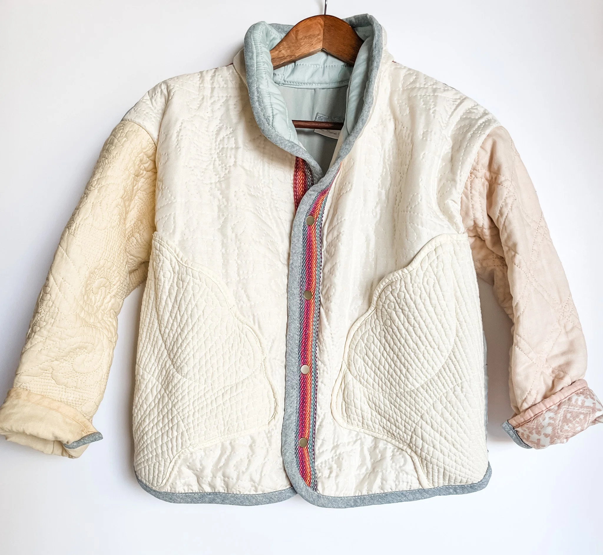 OOAK KIDS 8Y, Bomber Jacket - Woven with Shell Pockets