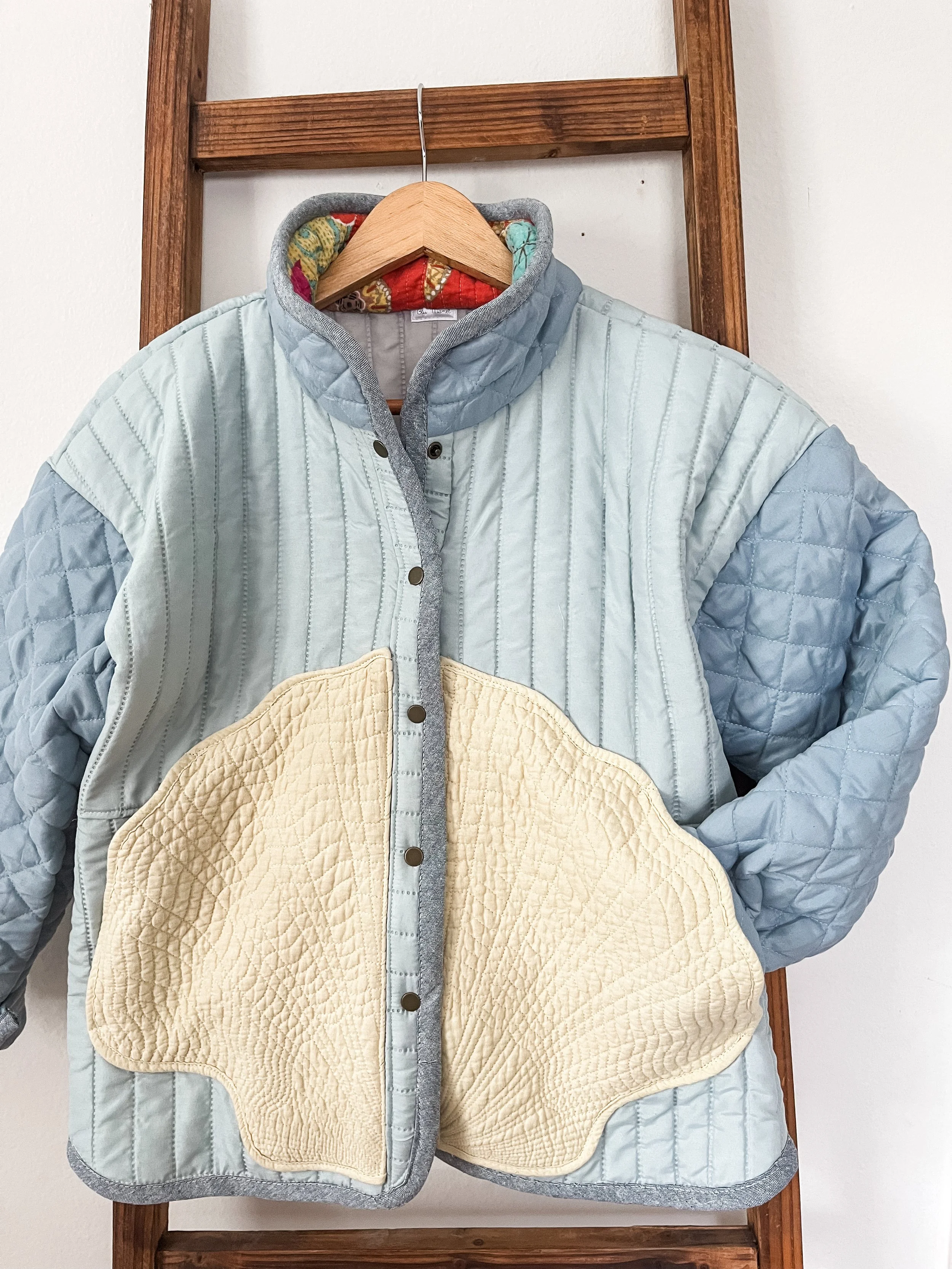 OOAK Adult Sm/med Bomber Jacket - Shell pocket