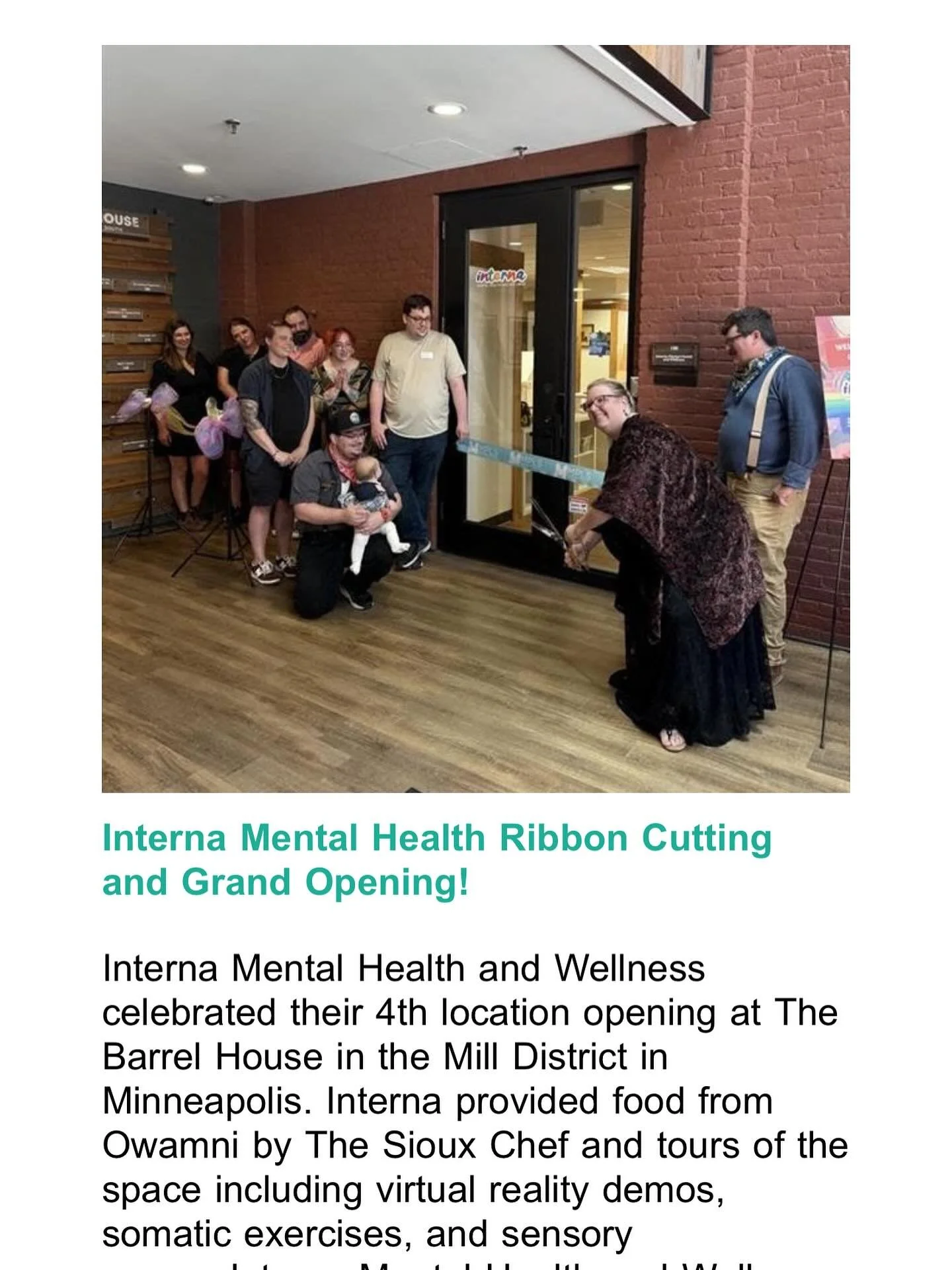 Thanks @mplschamber and @tcquorum for celebrating our grand opening!

We need ideas for an art project to preserve the ribbons!